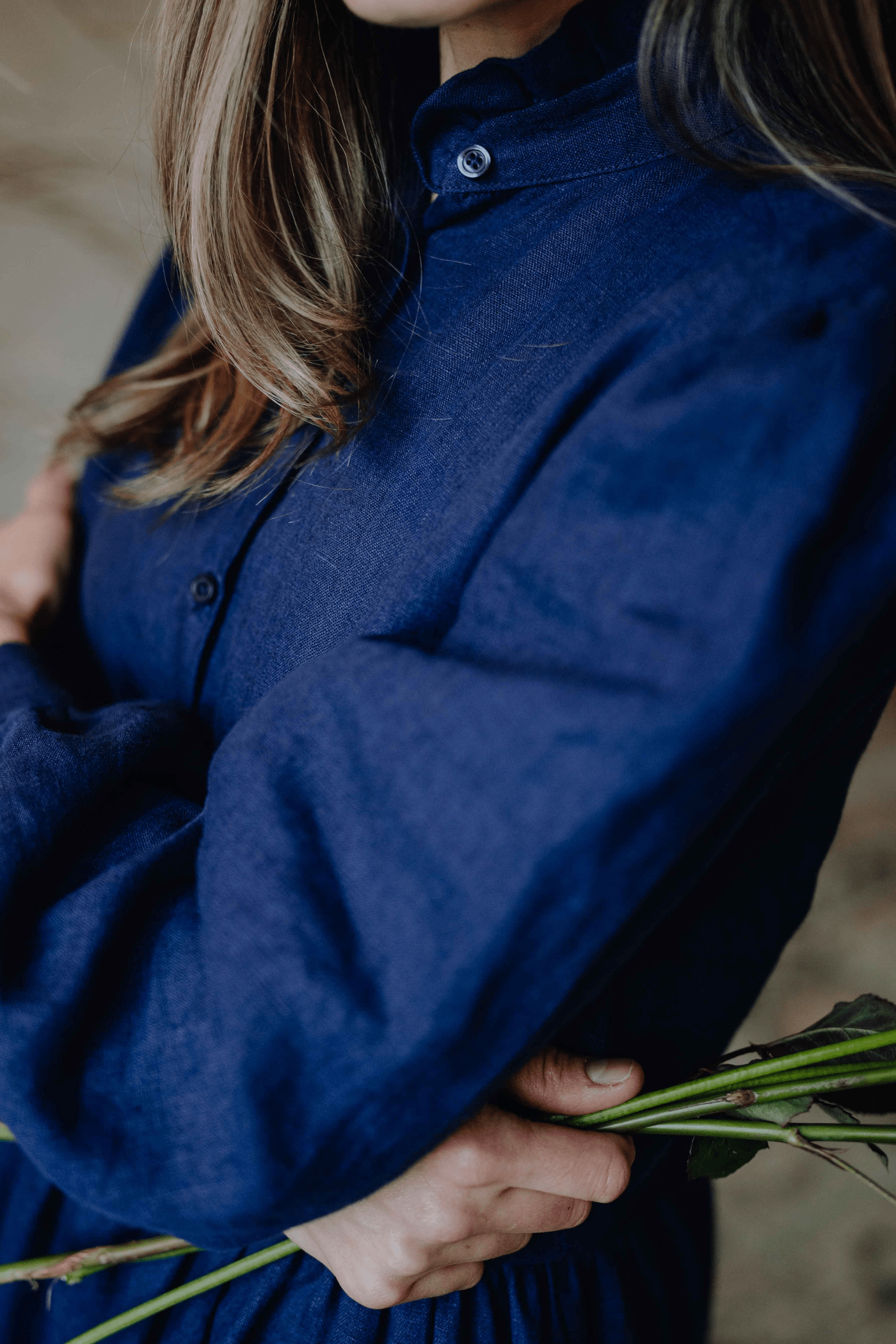 Rochie din In Runa Bleumarin