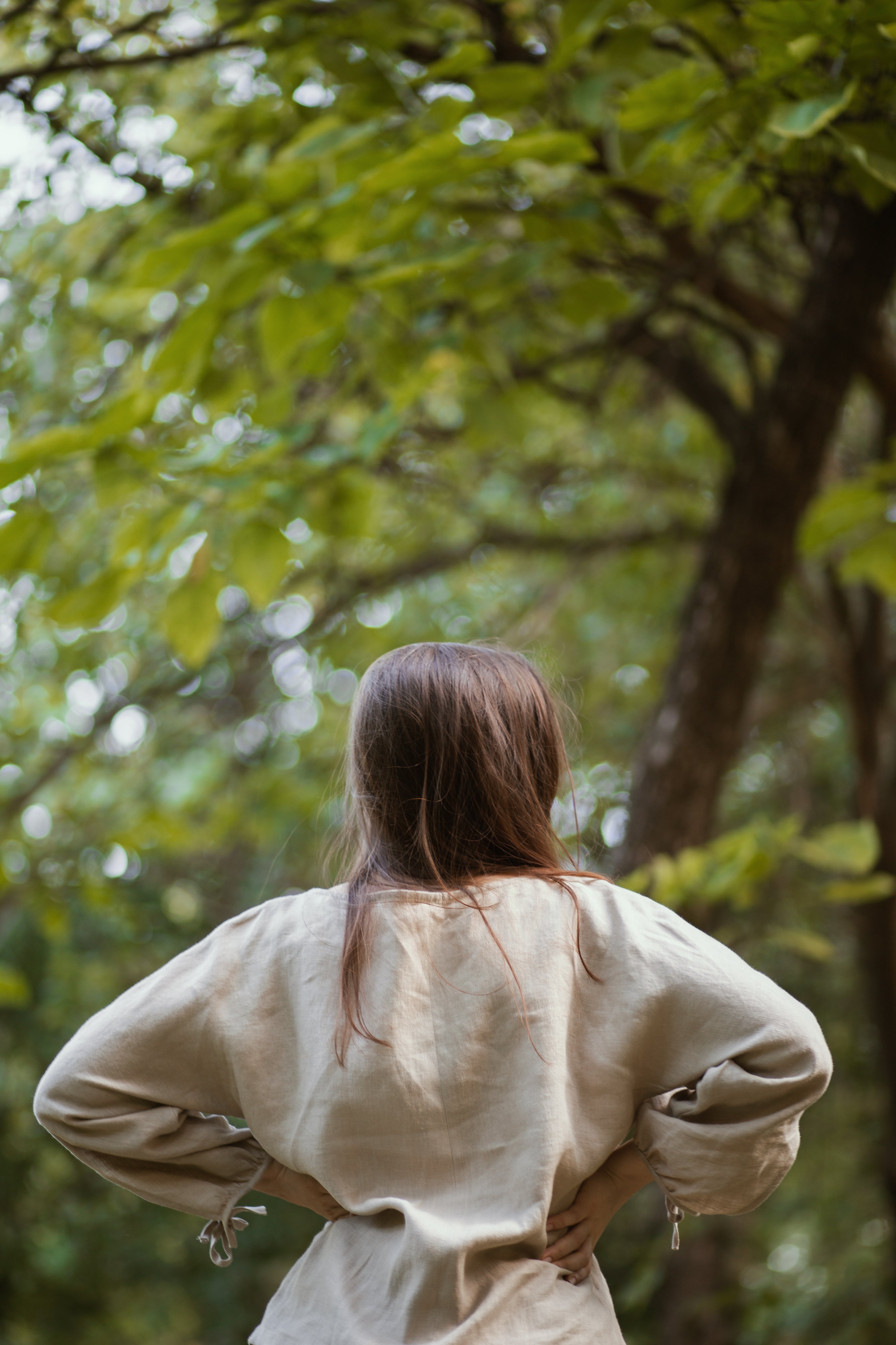 Linen blouse HELENE