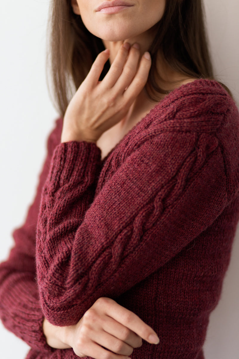 Awake Hand knitted Wool Sweater