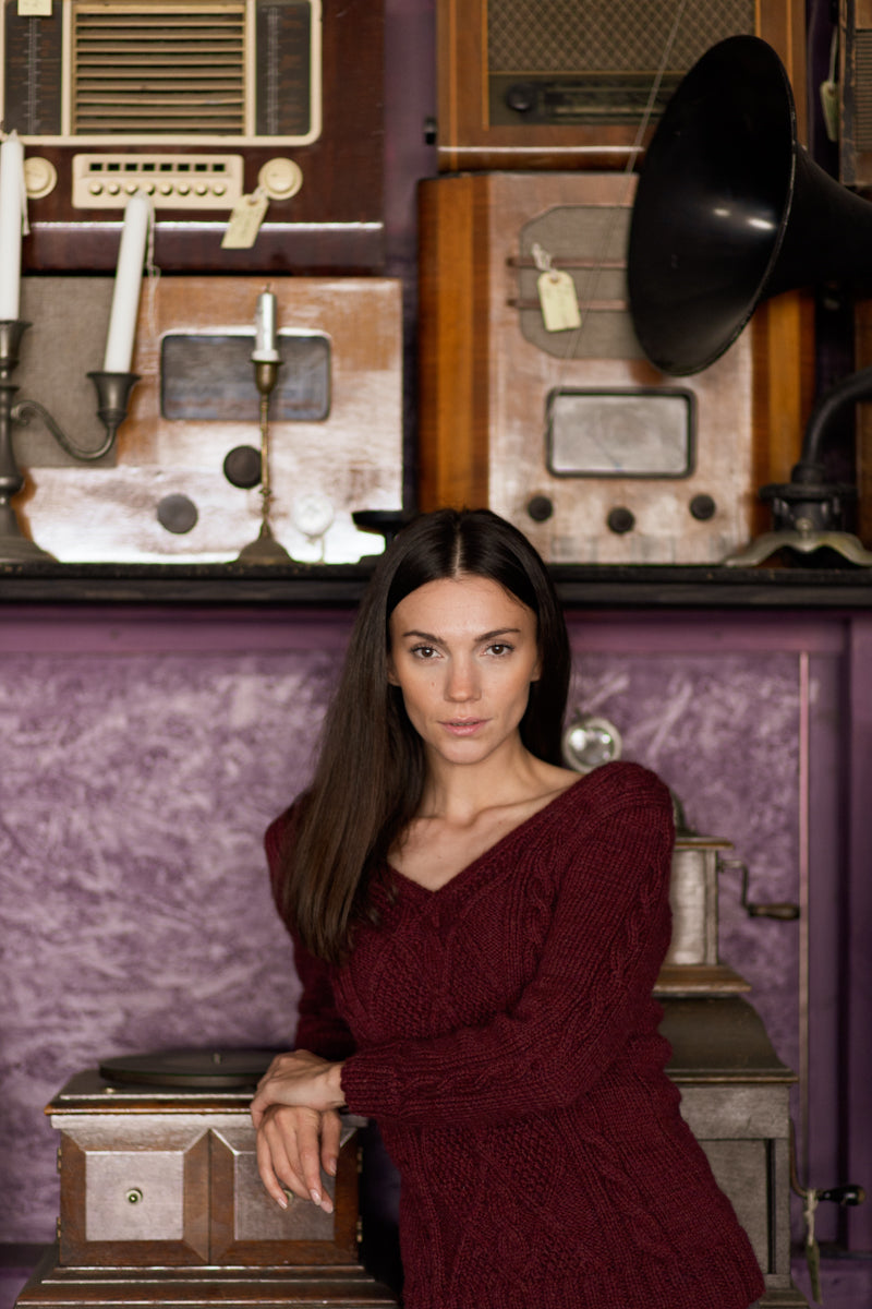 Awake Hand knitted Wool Sweater