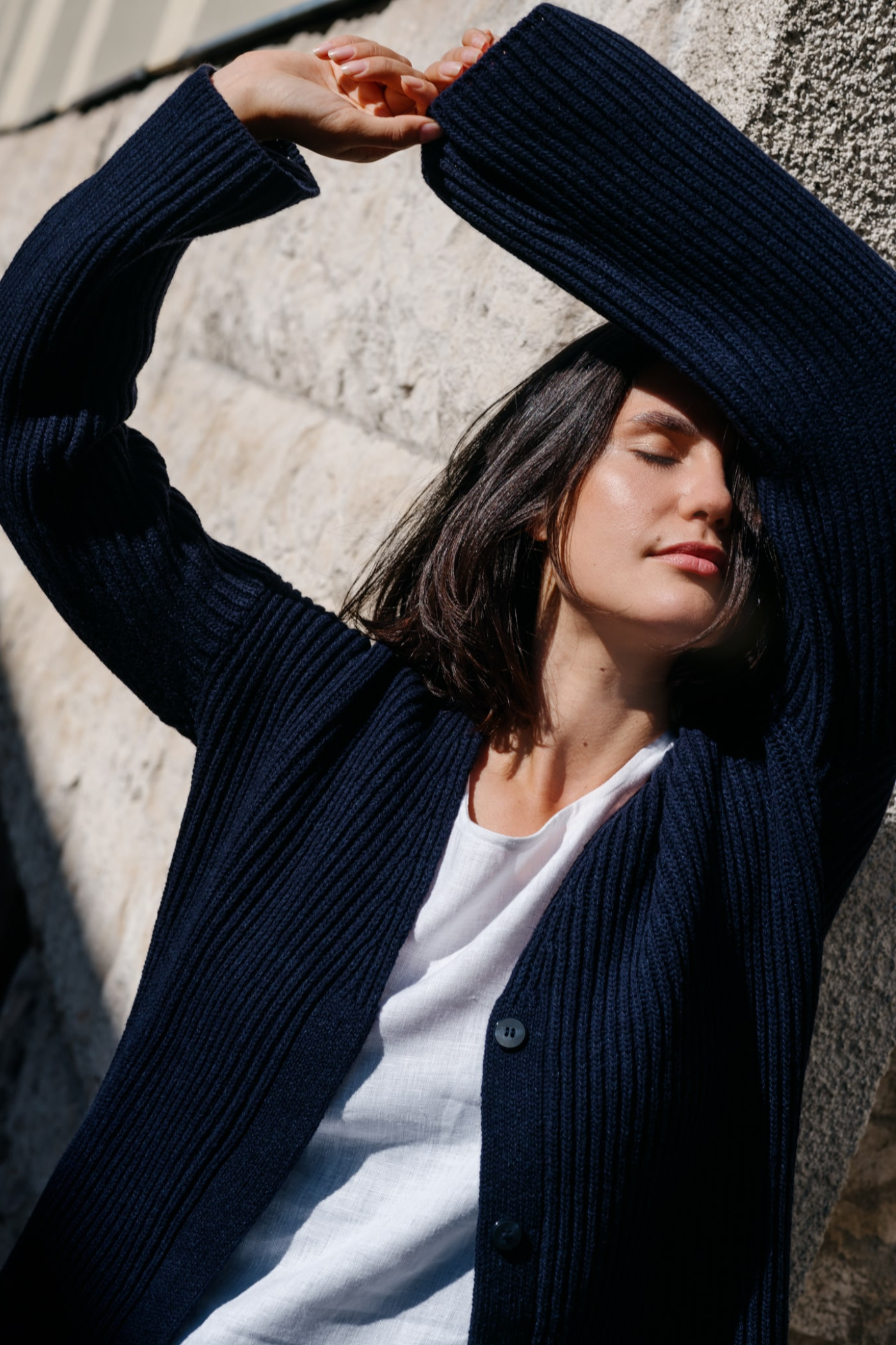 Wool Cardigan Cocoon