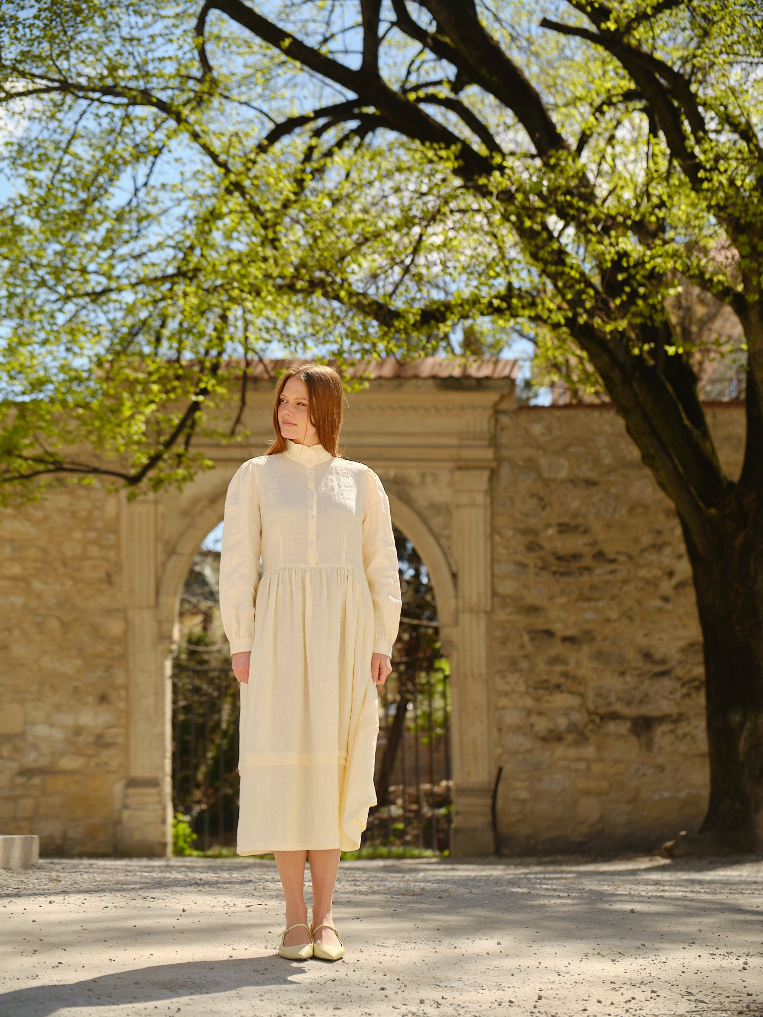 Runa Linen Dress