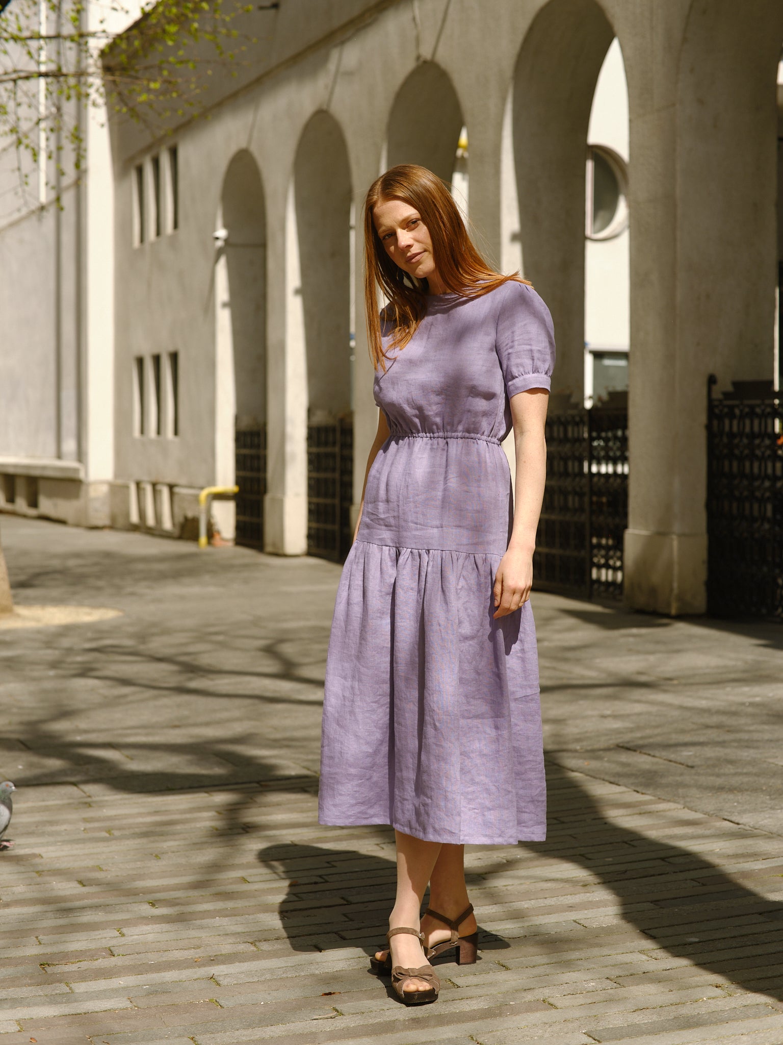 Long linen dress NINA