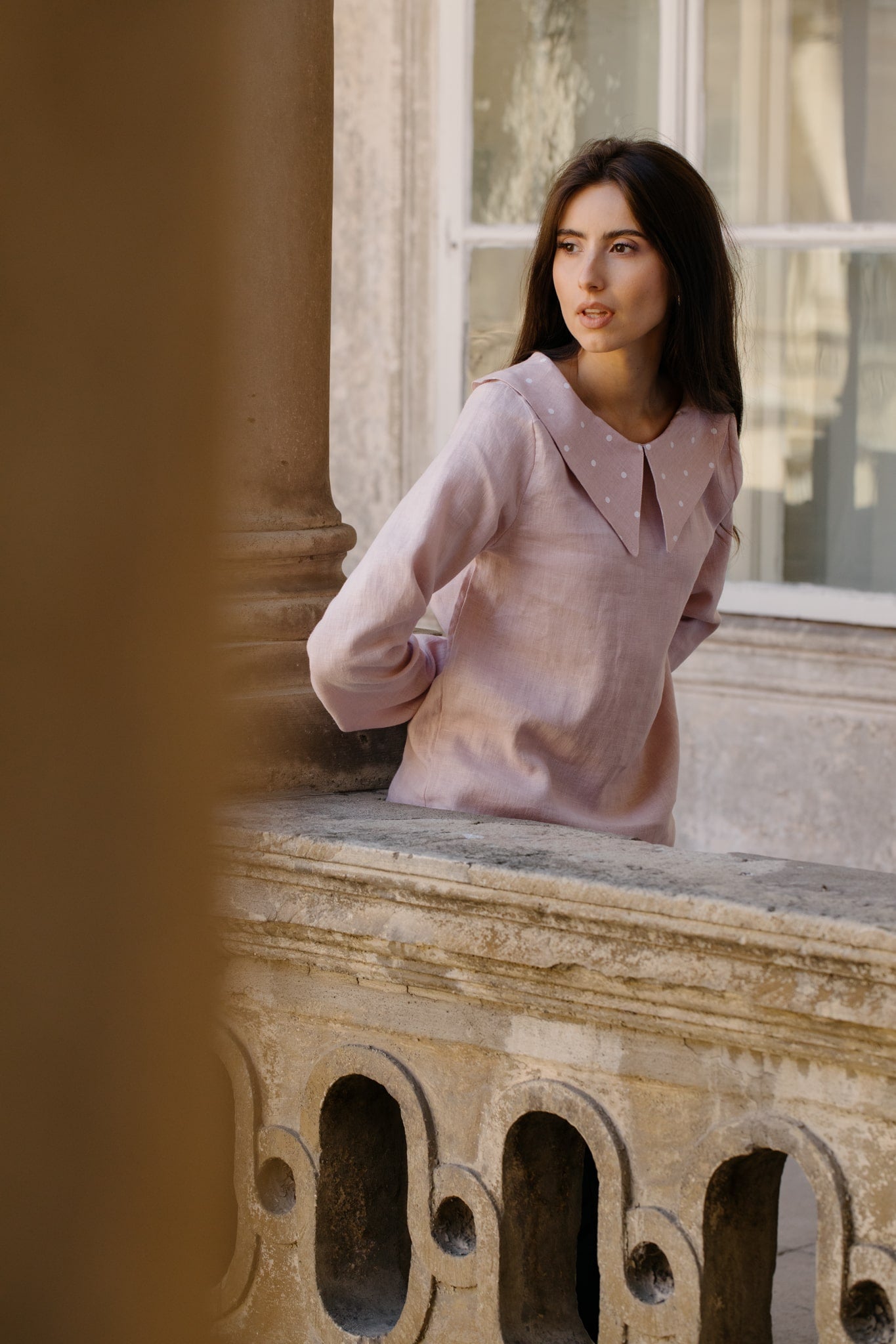 Linen blouse OLIVIA