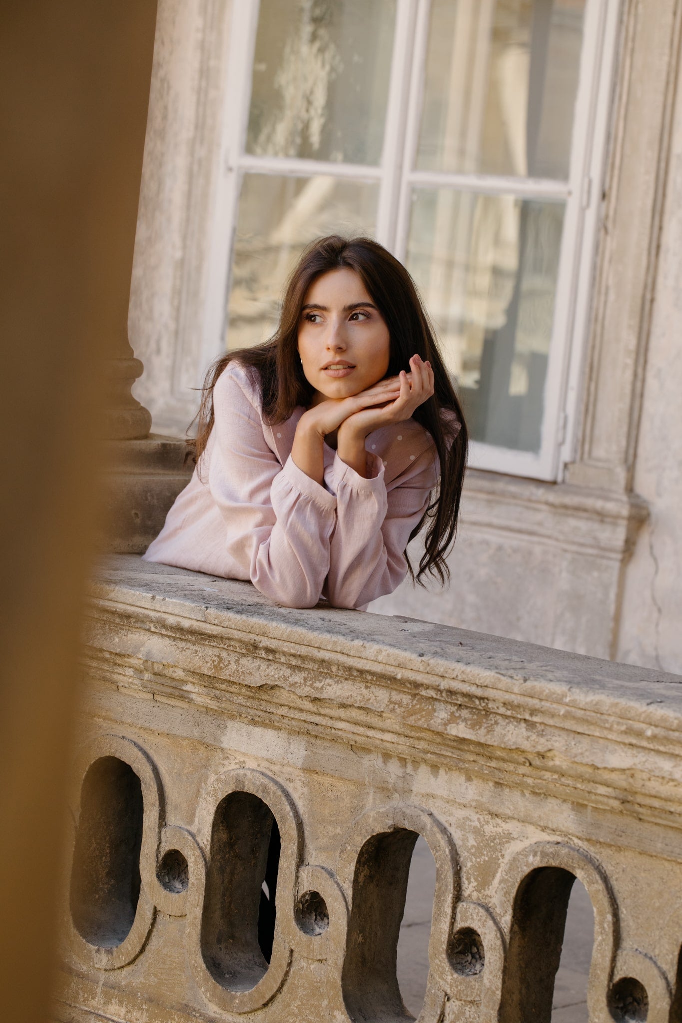 Linen blouse OLIVIA