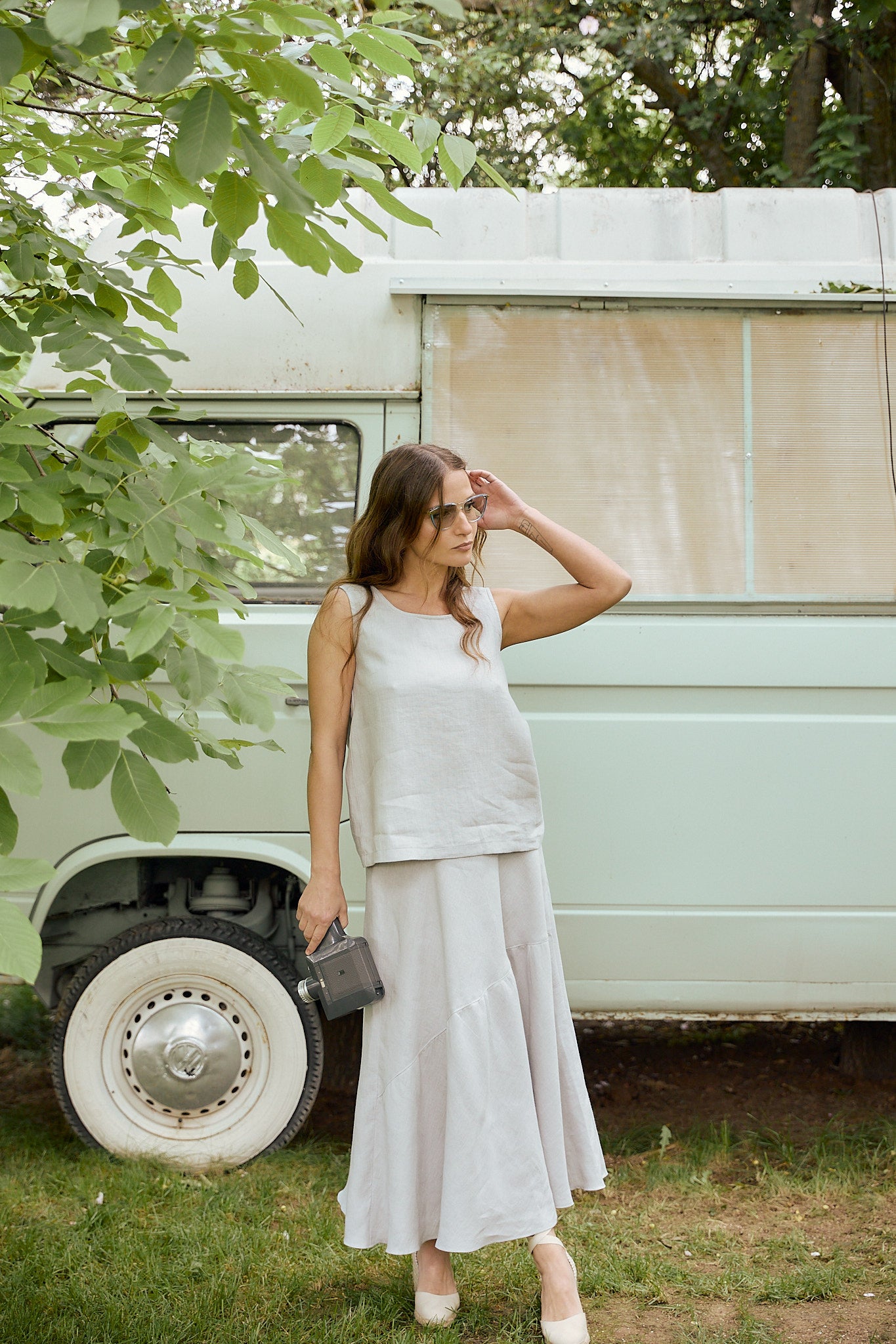 Linen tank top