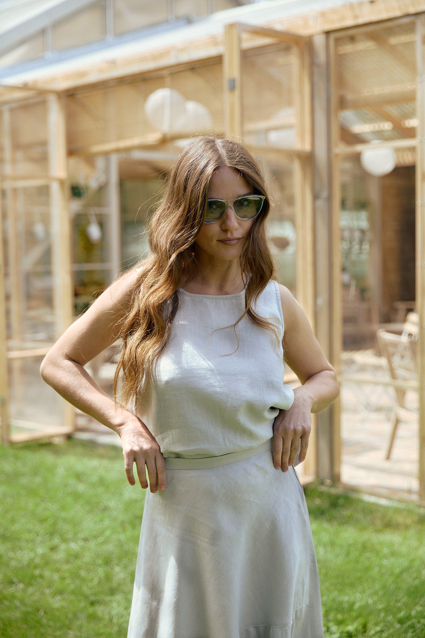 Linen tank top