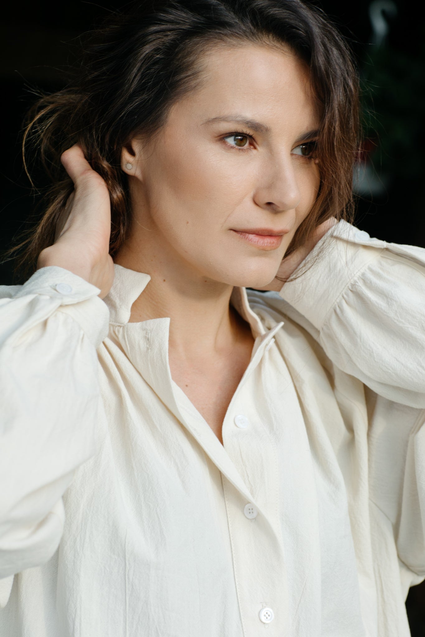 Emma Organic Cotton Relaxed Blouse