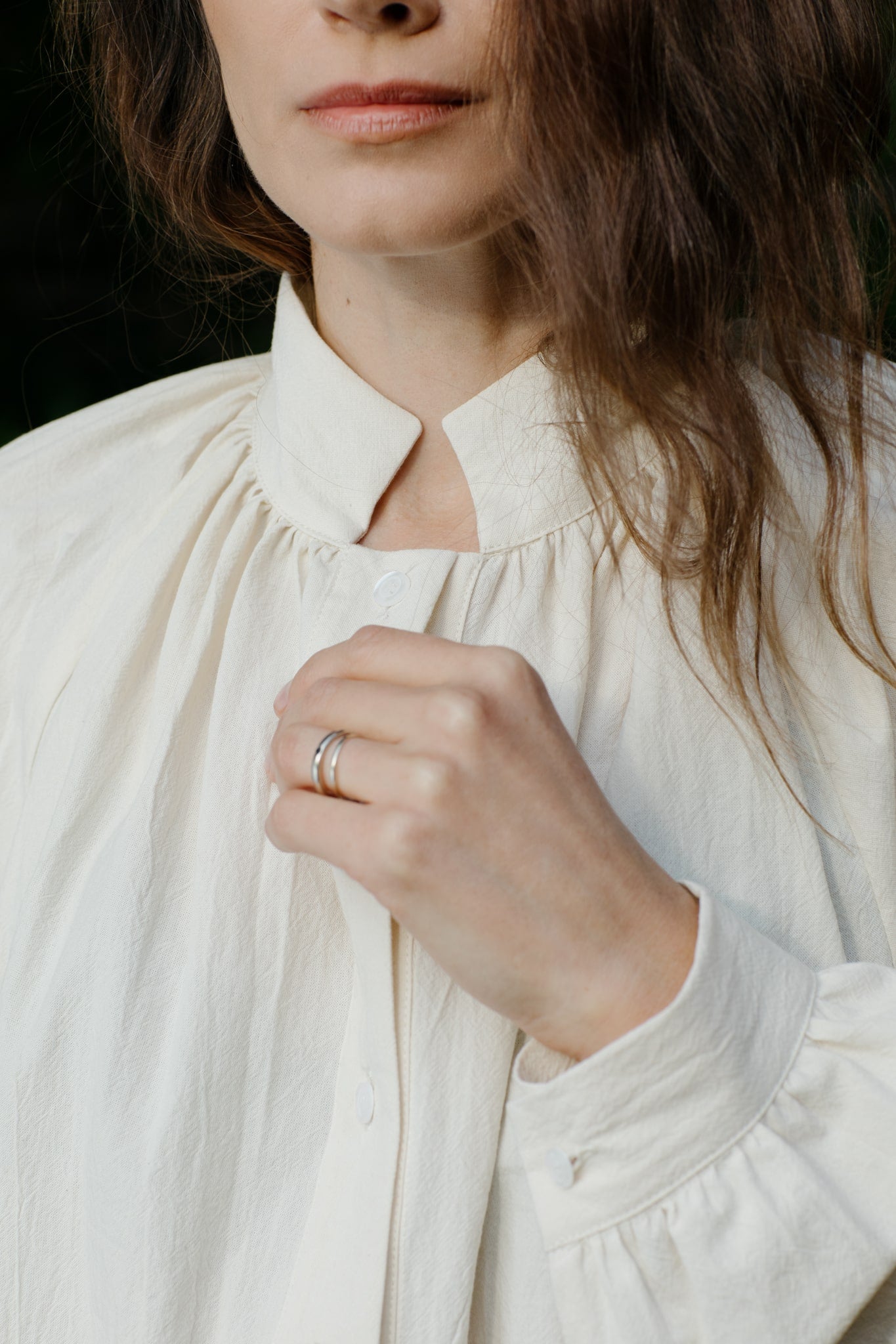 Emma Organic Cotton Relaxed Blouse
