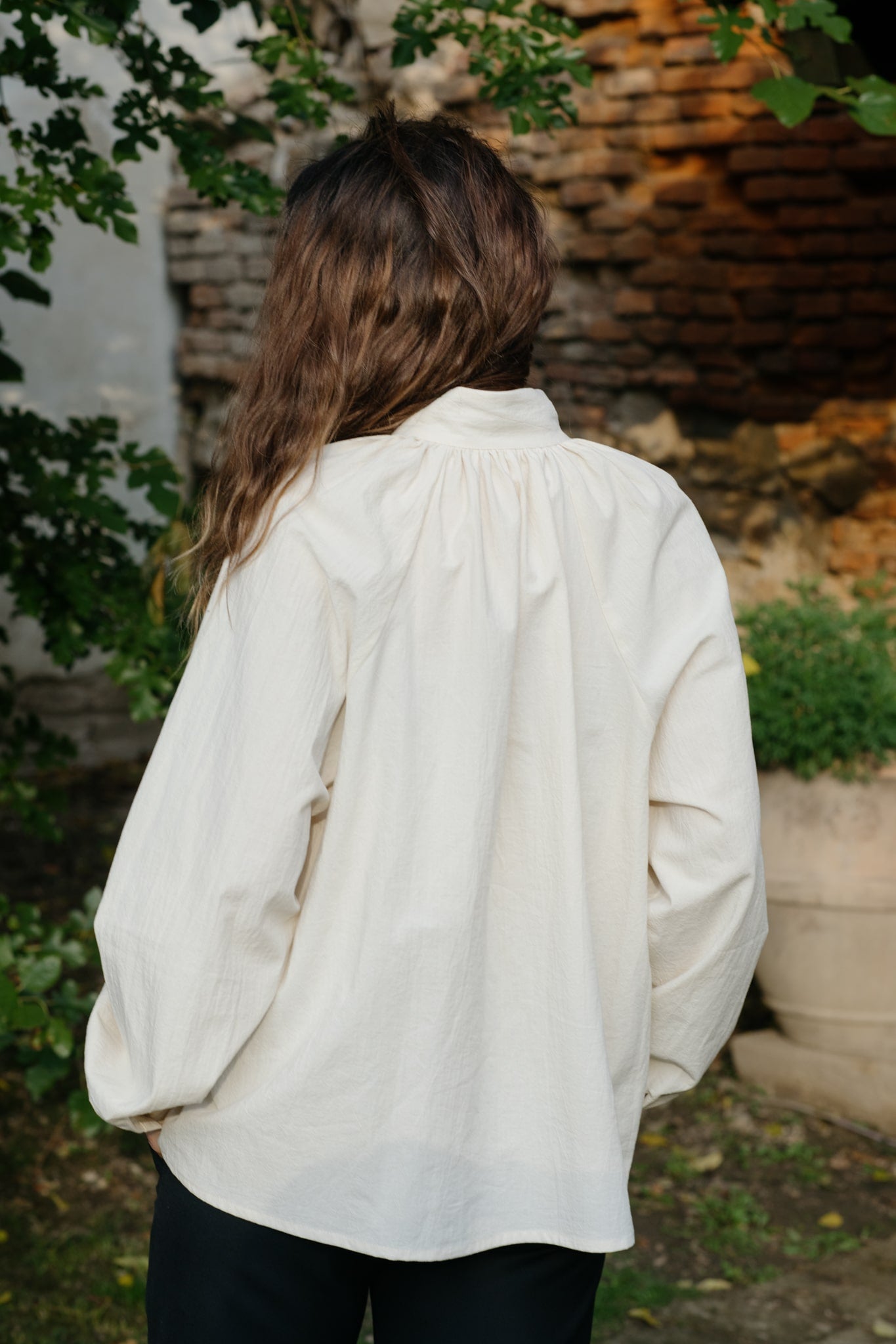 Emma Organic Cotton Relaxed Blouse
