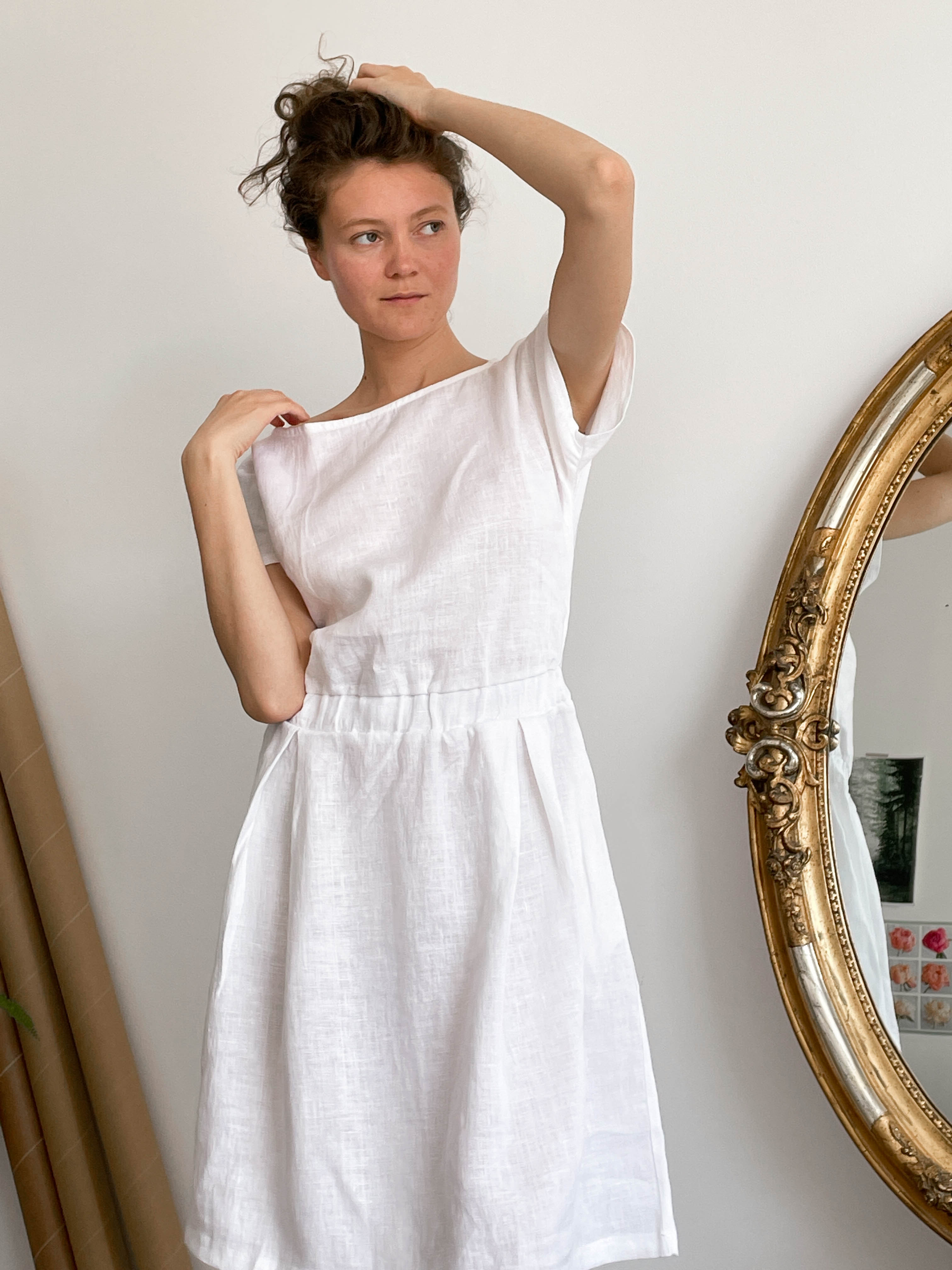 Rochie Din In Play Alb, S