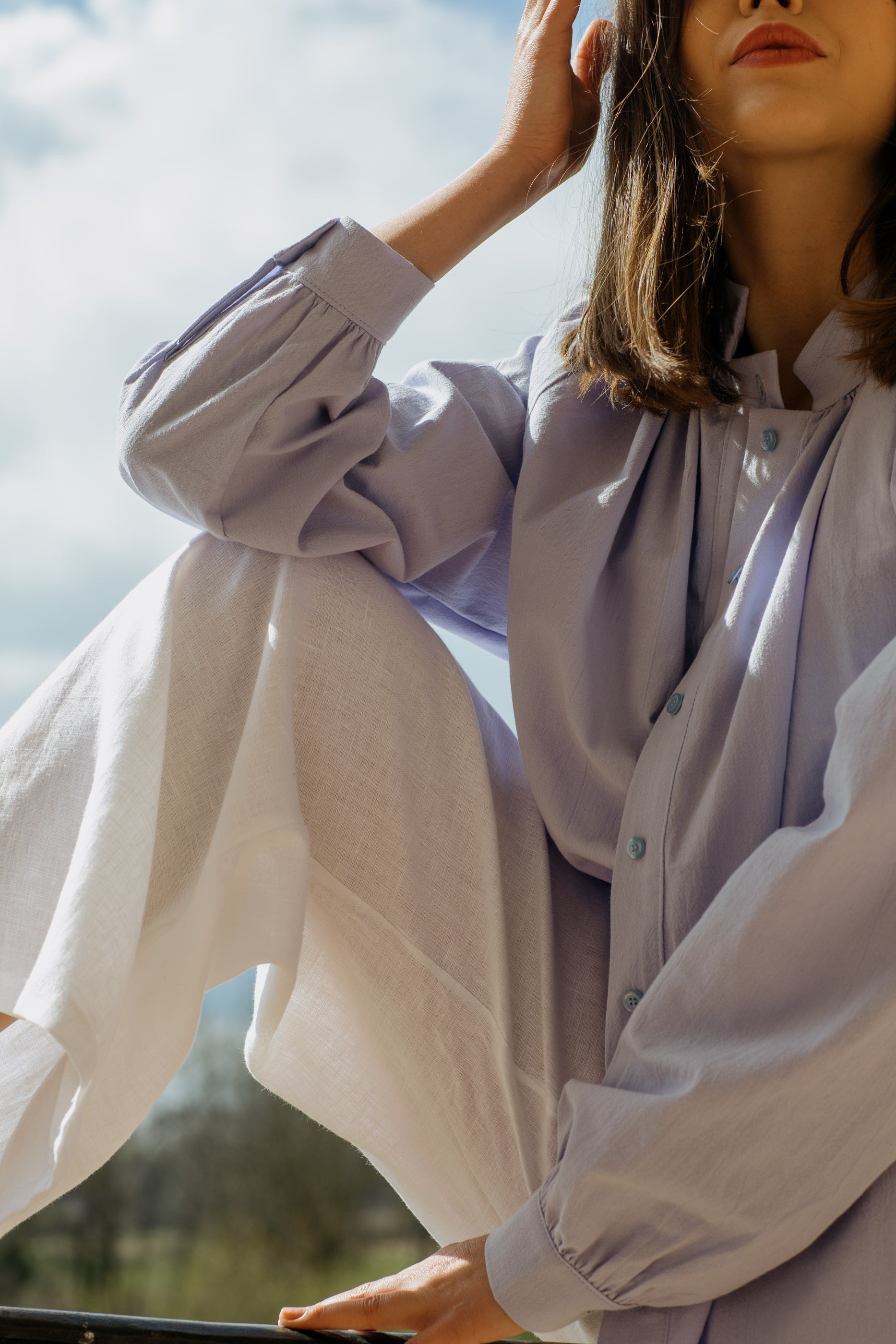 Emma Organic Cotton Relaxed Blouse