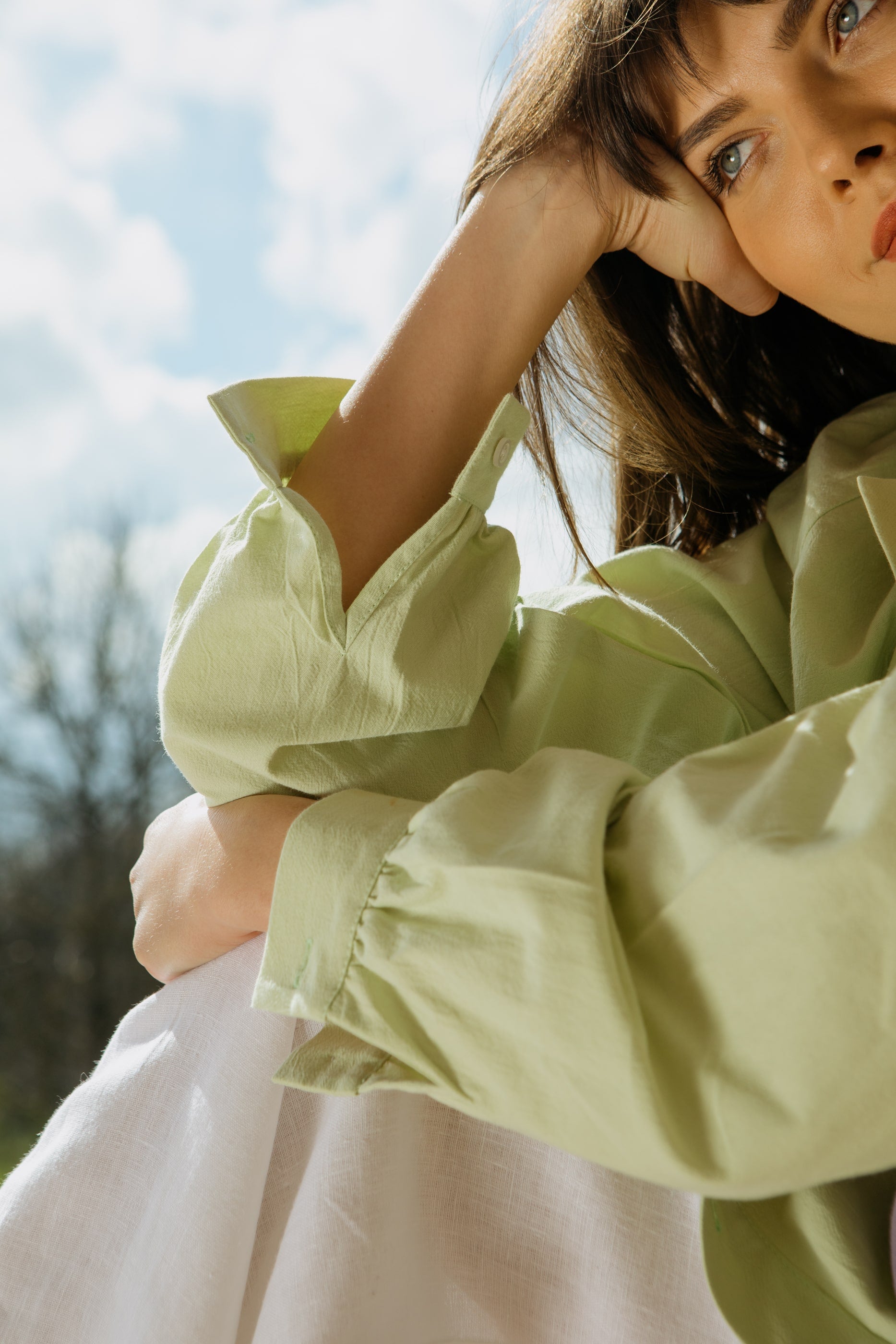 Emma Organic Cotton Relaxed Blouse