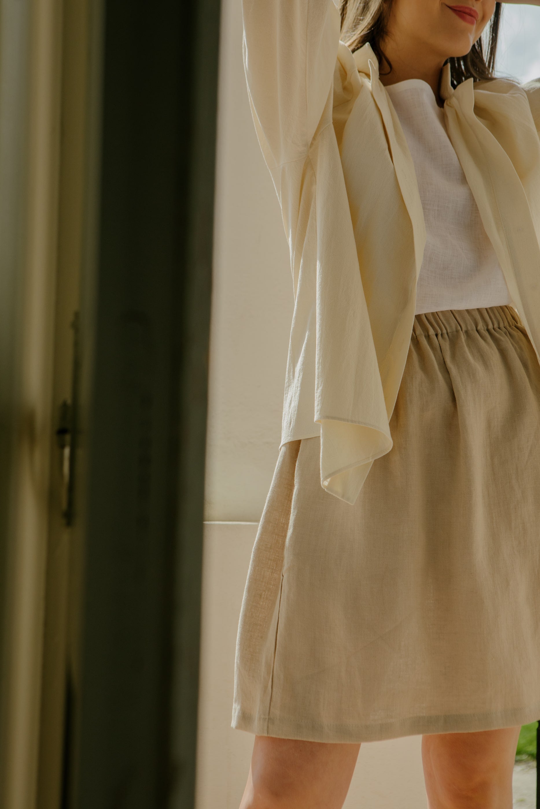 Emma Organic Cotton Relaxed Blouse