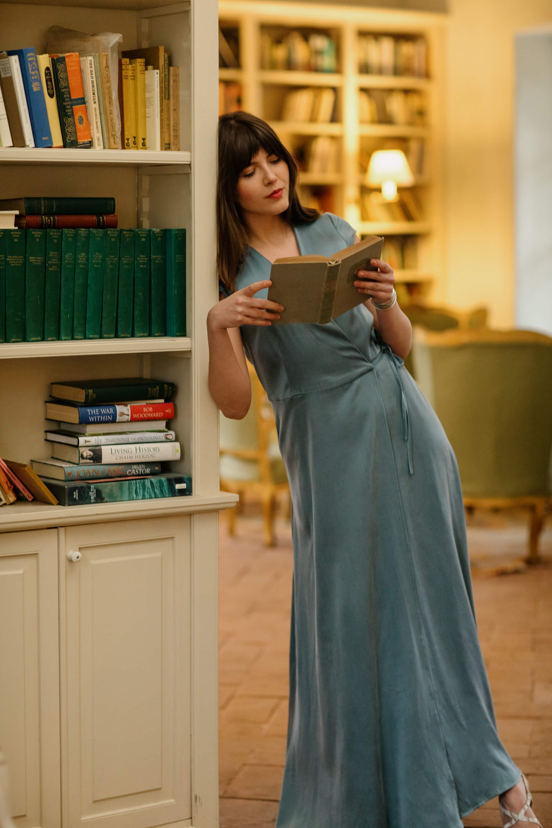 MICHELLE Wrap Cupro Dress