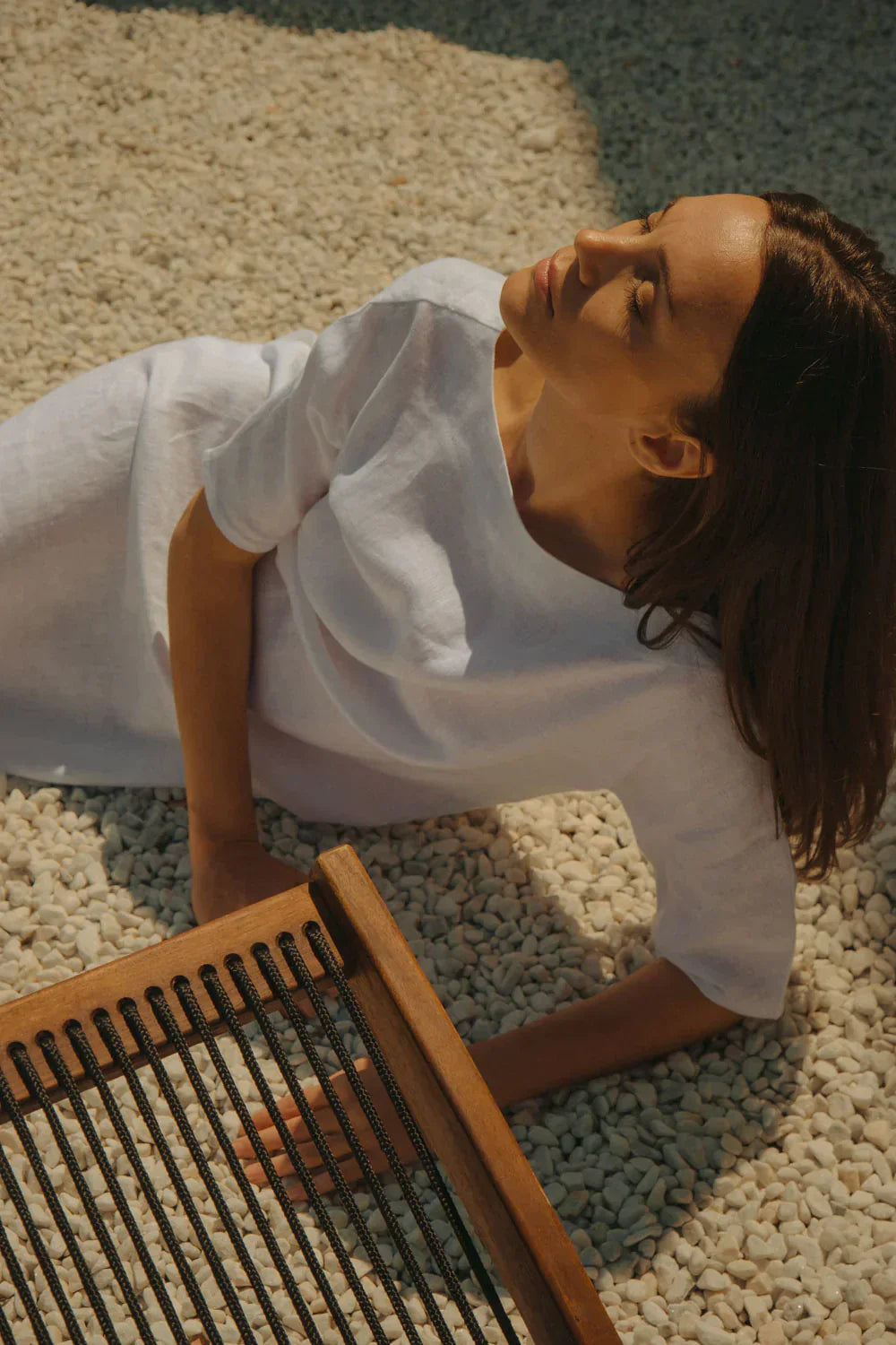 <tc>Relaxed fit linen dress Oh Happy Day</tc>