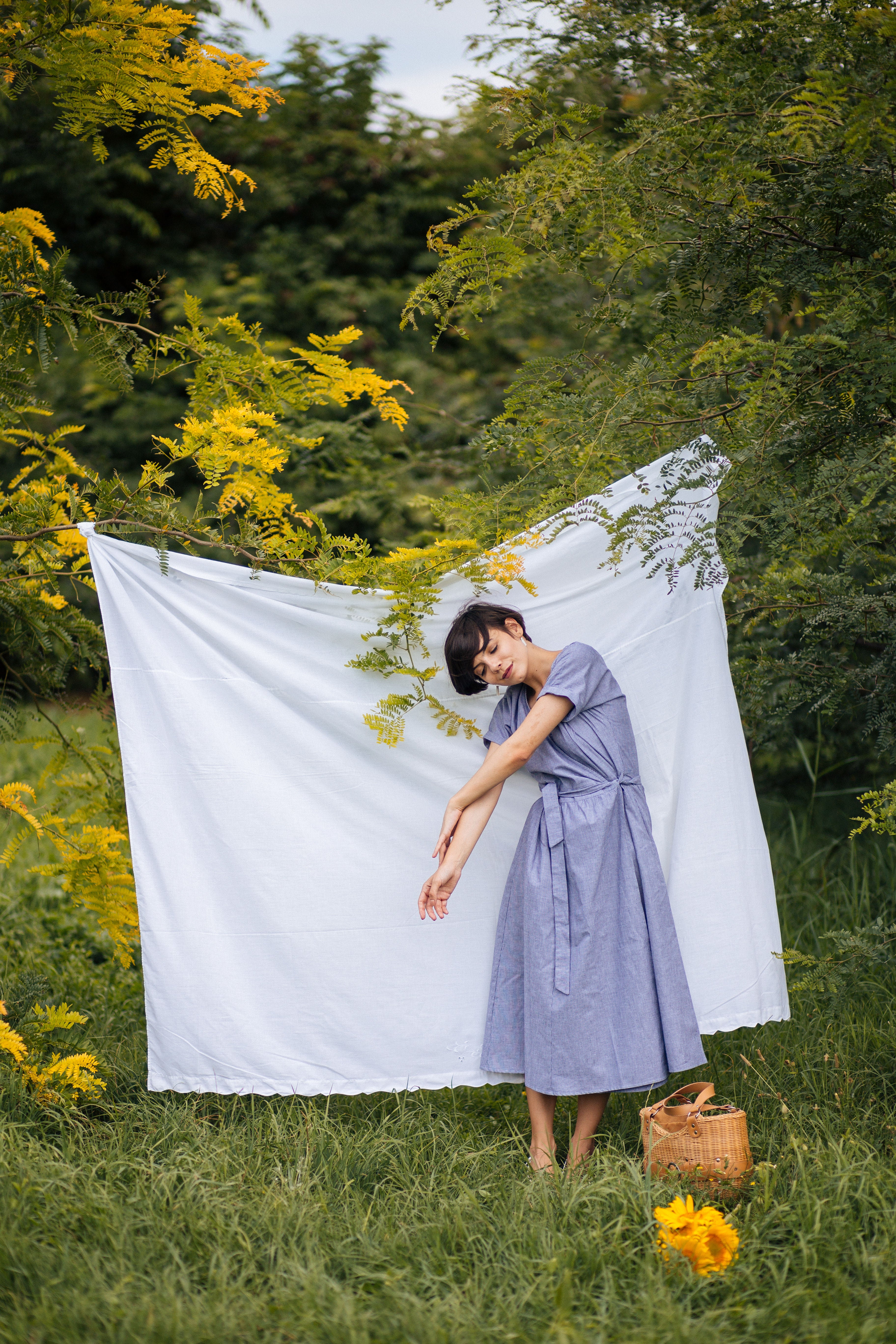 verlinne_rochie din bumbac organic