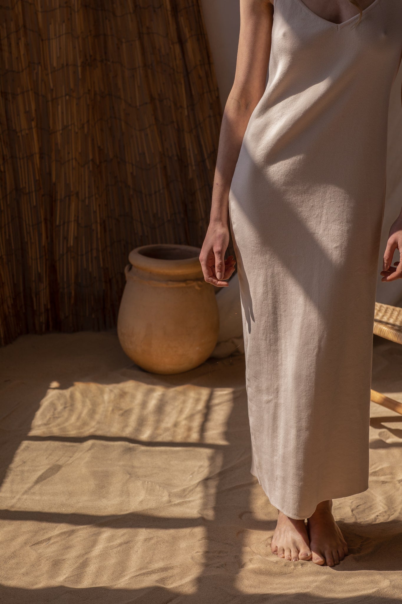 Knitted Slip Dress