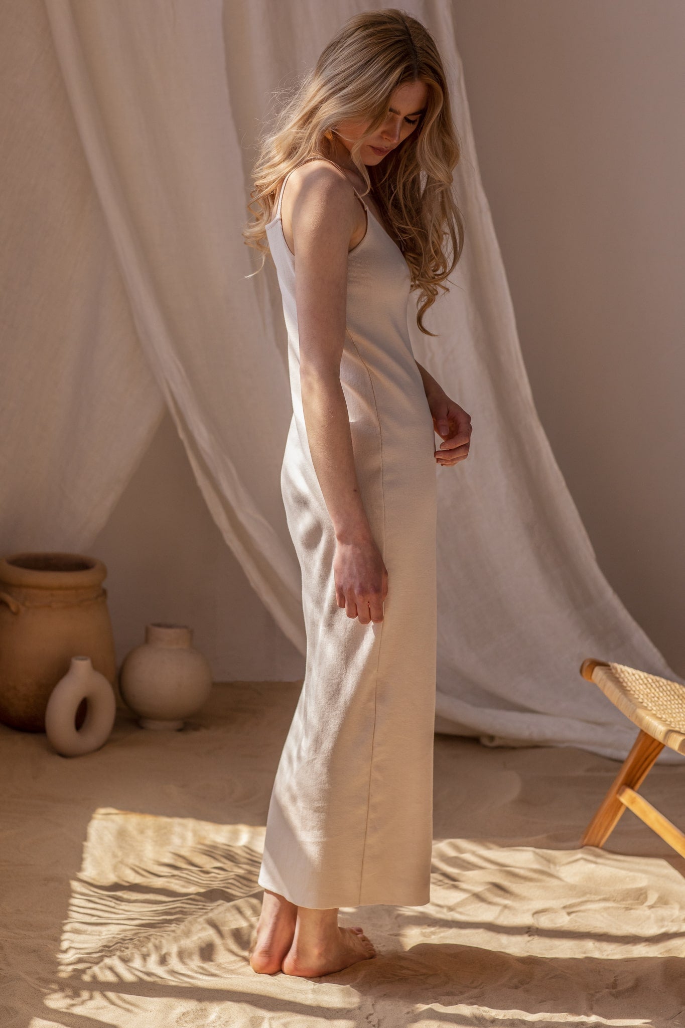 Knitted Slip Dress