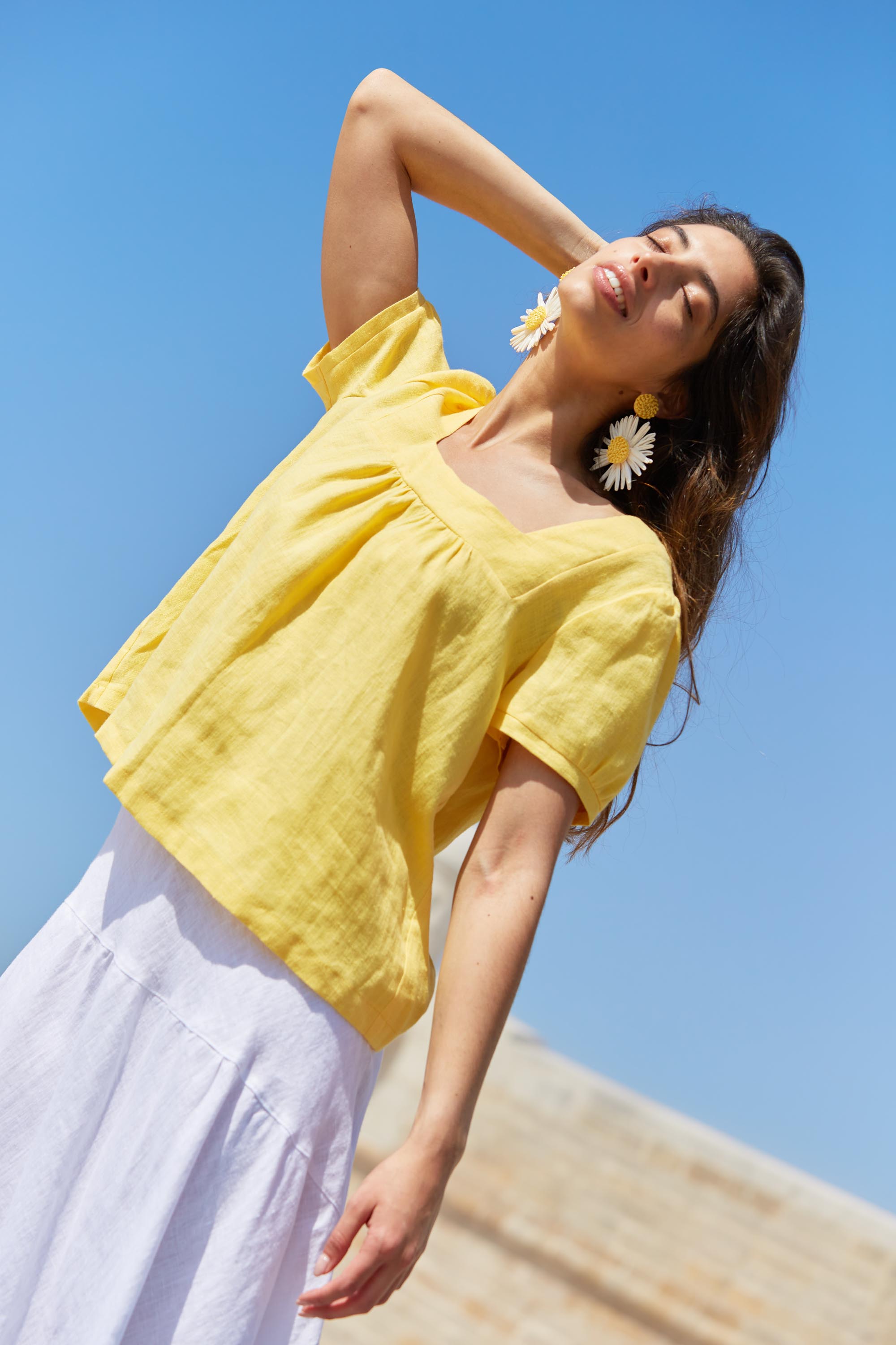 Linen blouse Iulia