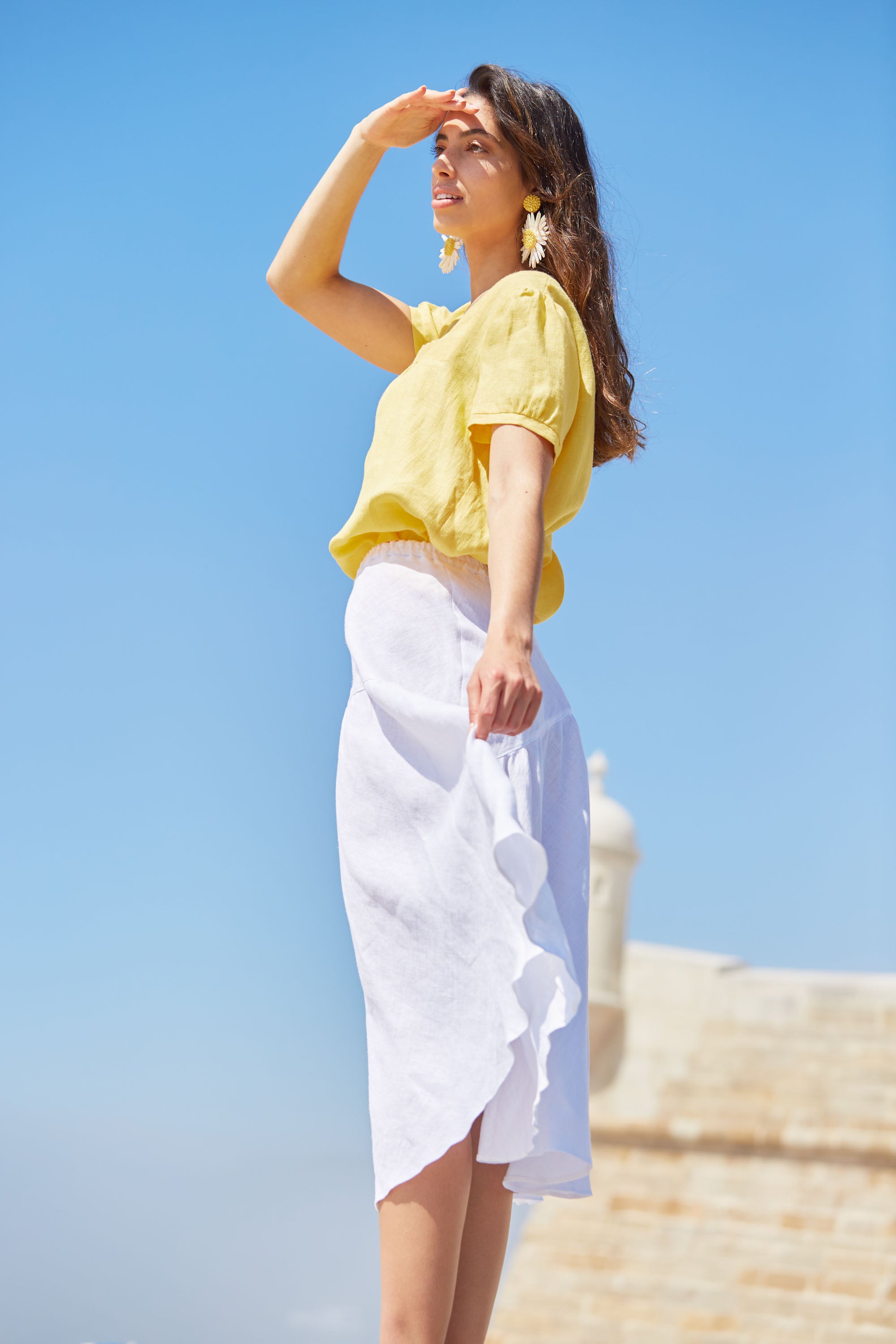 Linen blouse Iulia