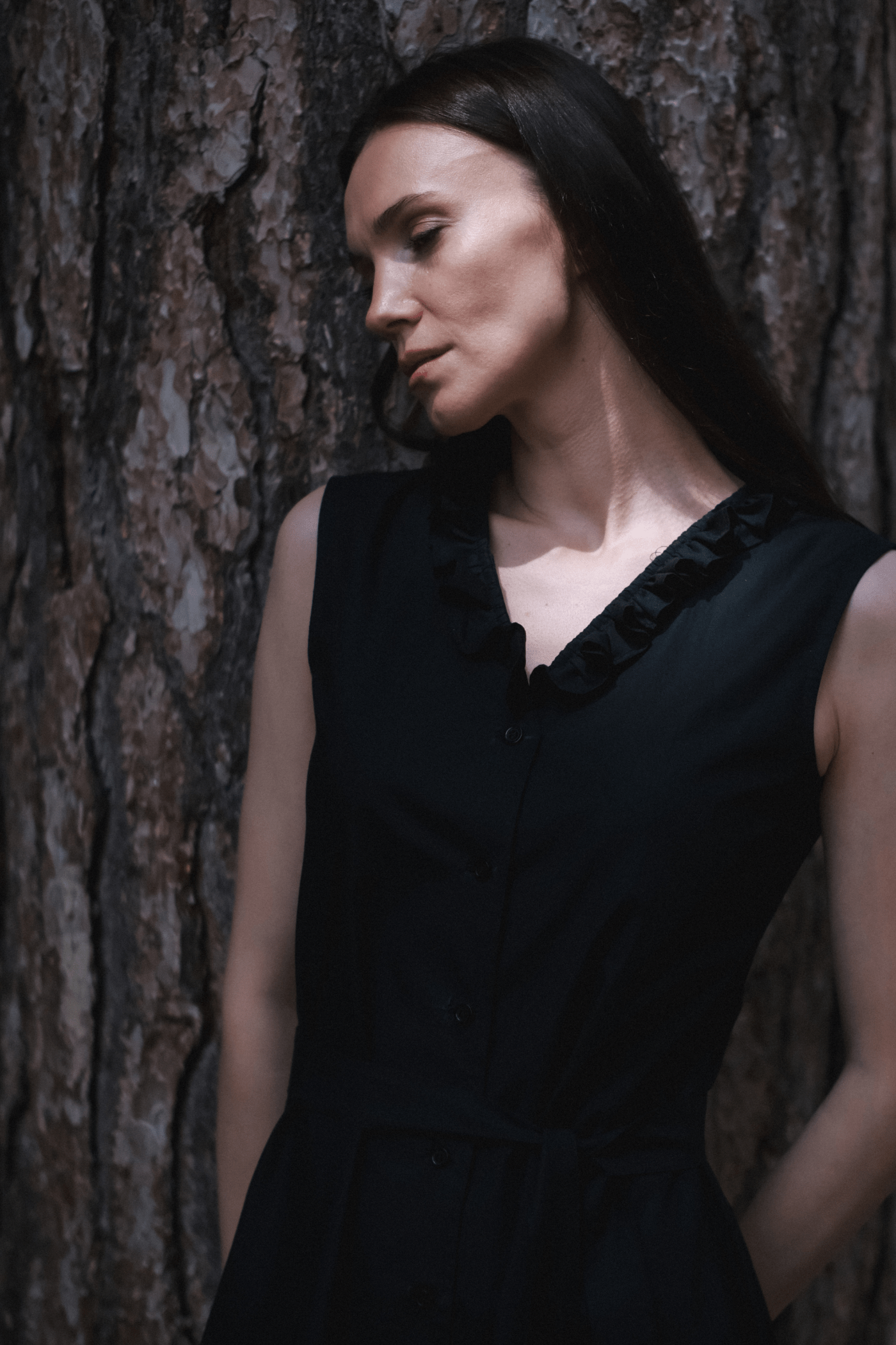 Rochie Lungă Din Poplin de Bumbac Organic Anemone