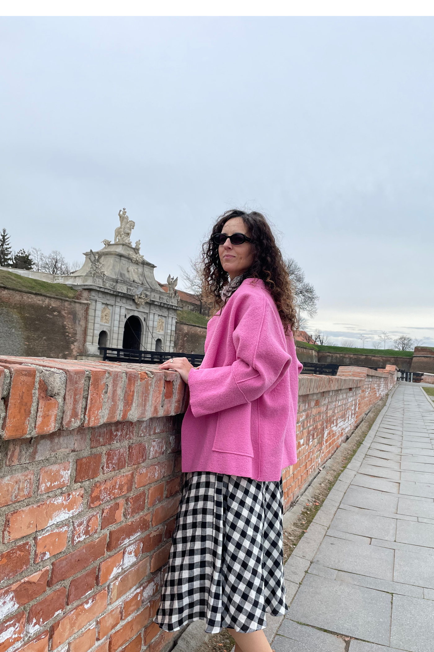Loose boiled wool jacket