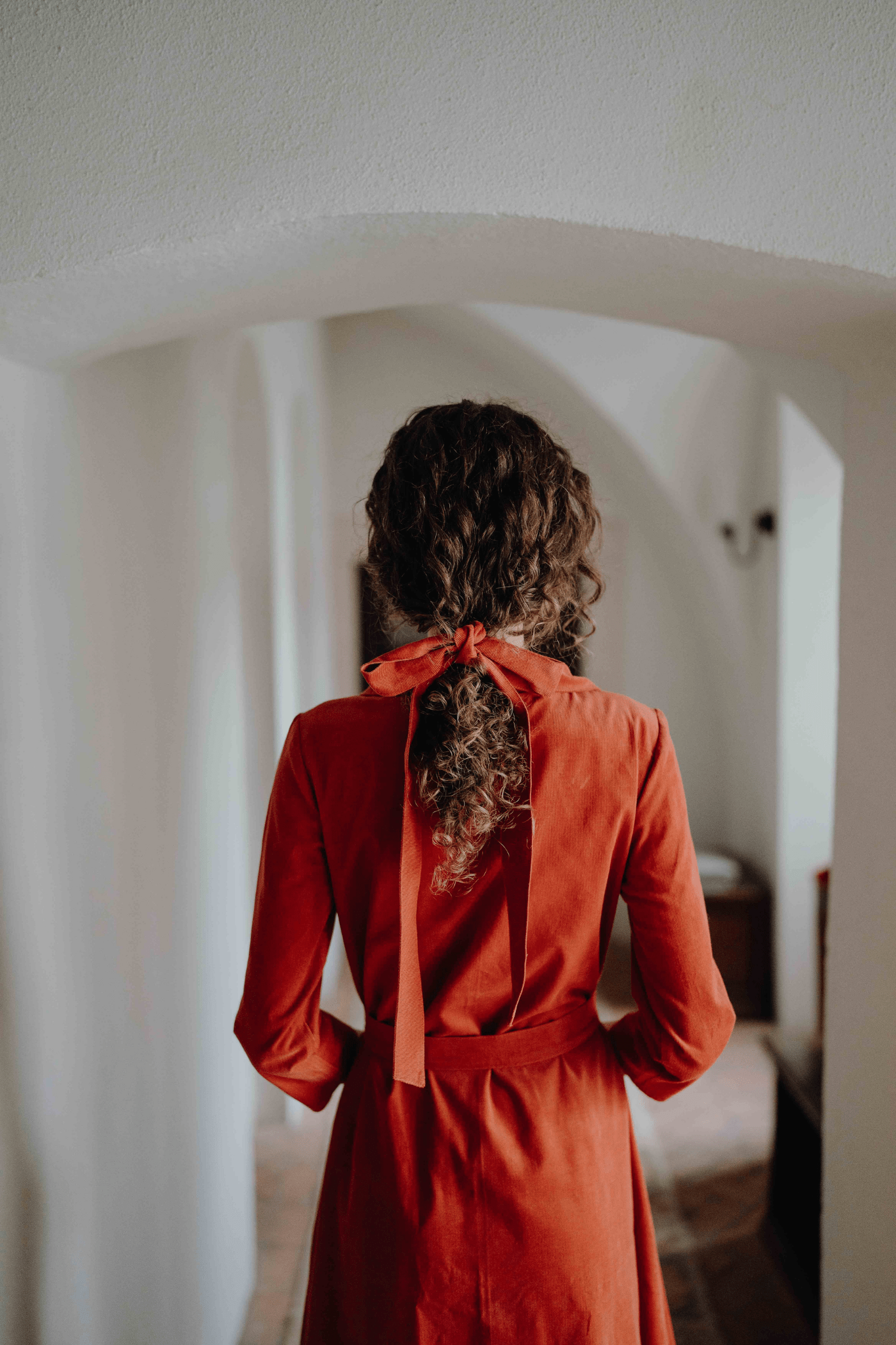 Linen Shirt Dress Marla Black