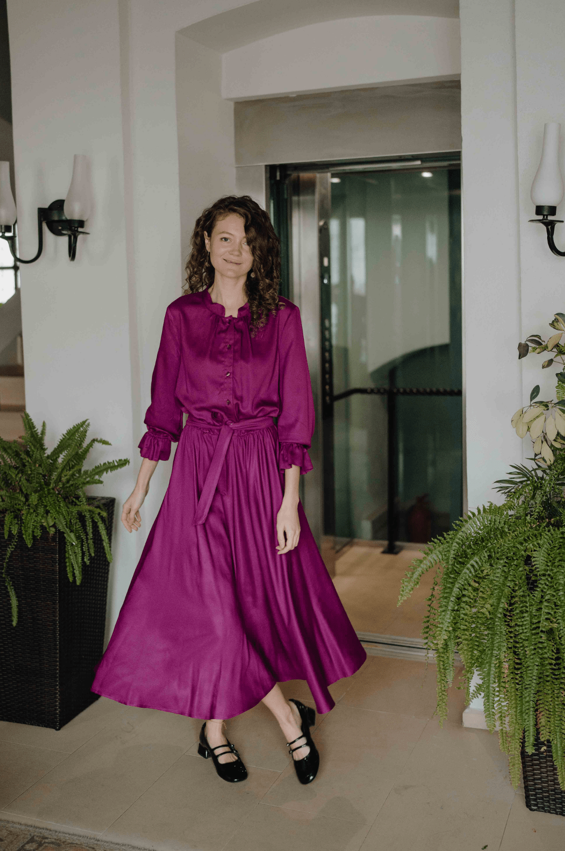 ECOVERO™ long dress JOLIE