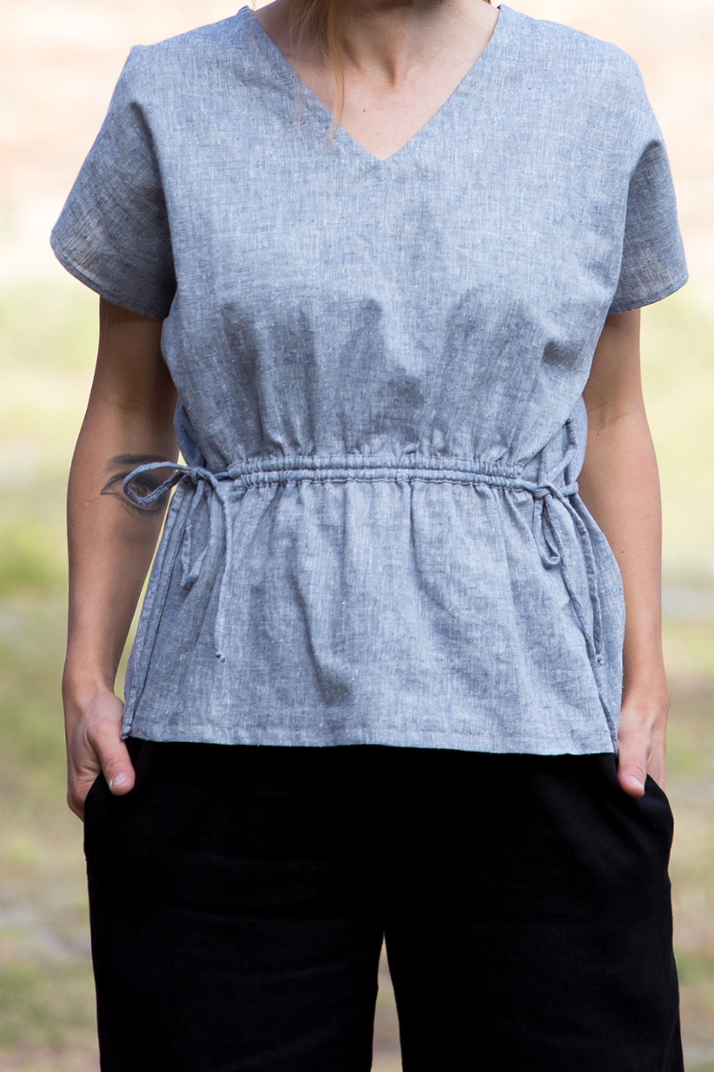 Organic Cotton and Hemp Blouse