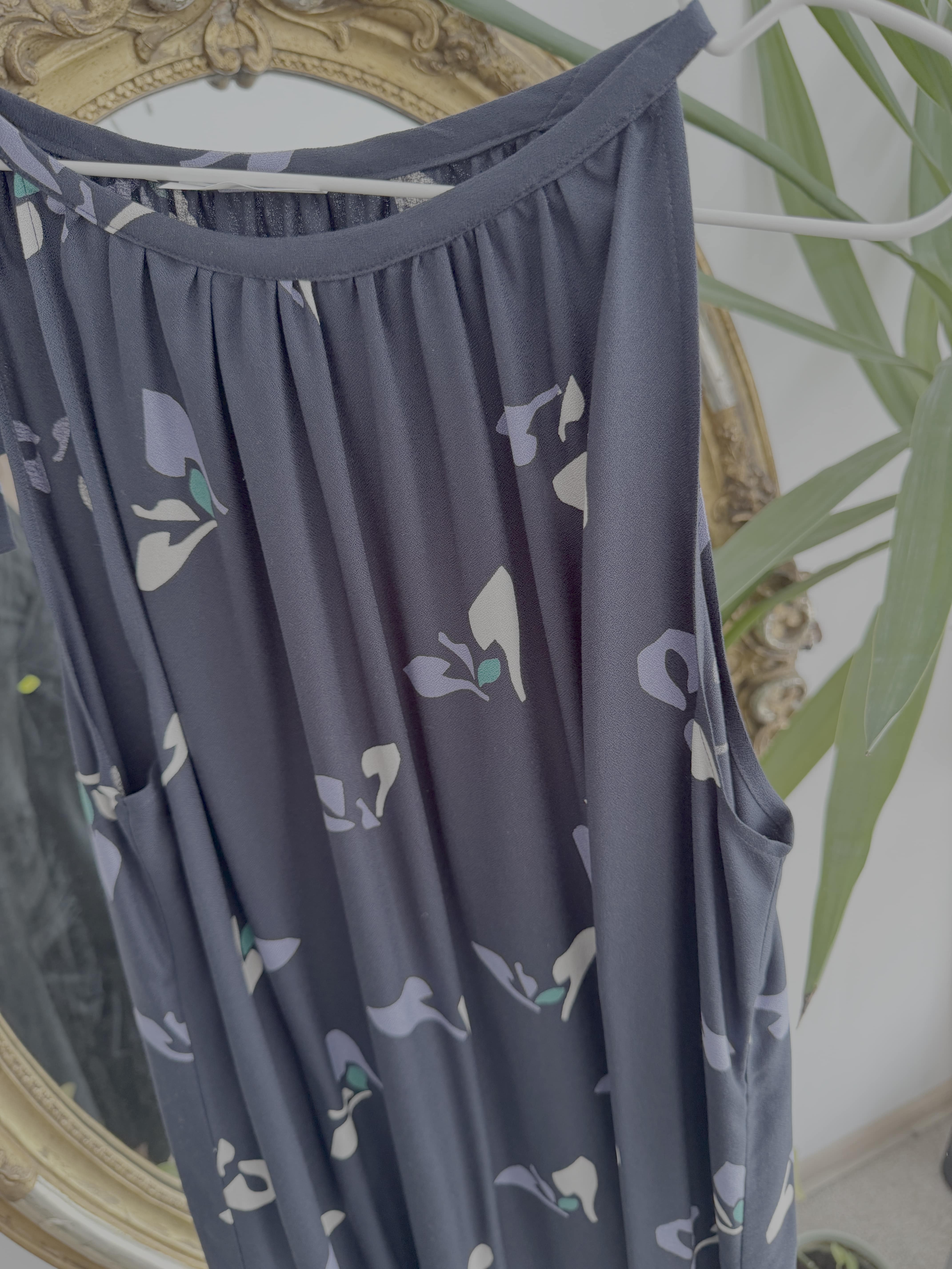 Rochie fără Mâneci cu Șnur Reglabil din Ecovero M