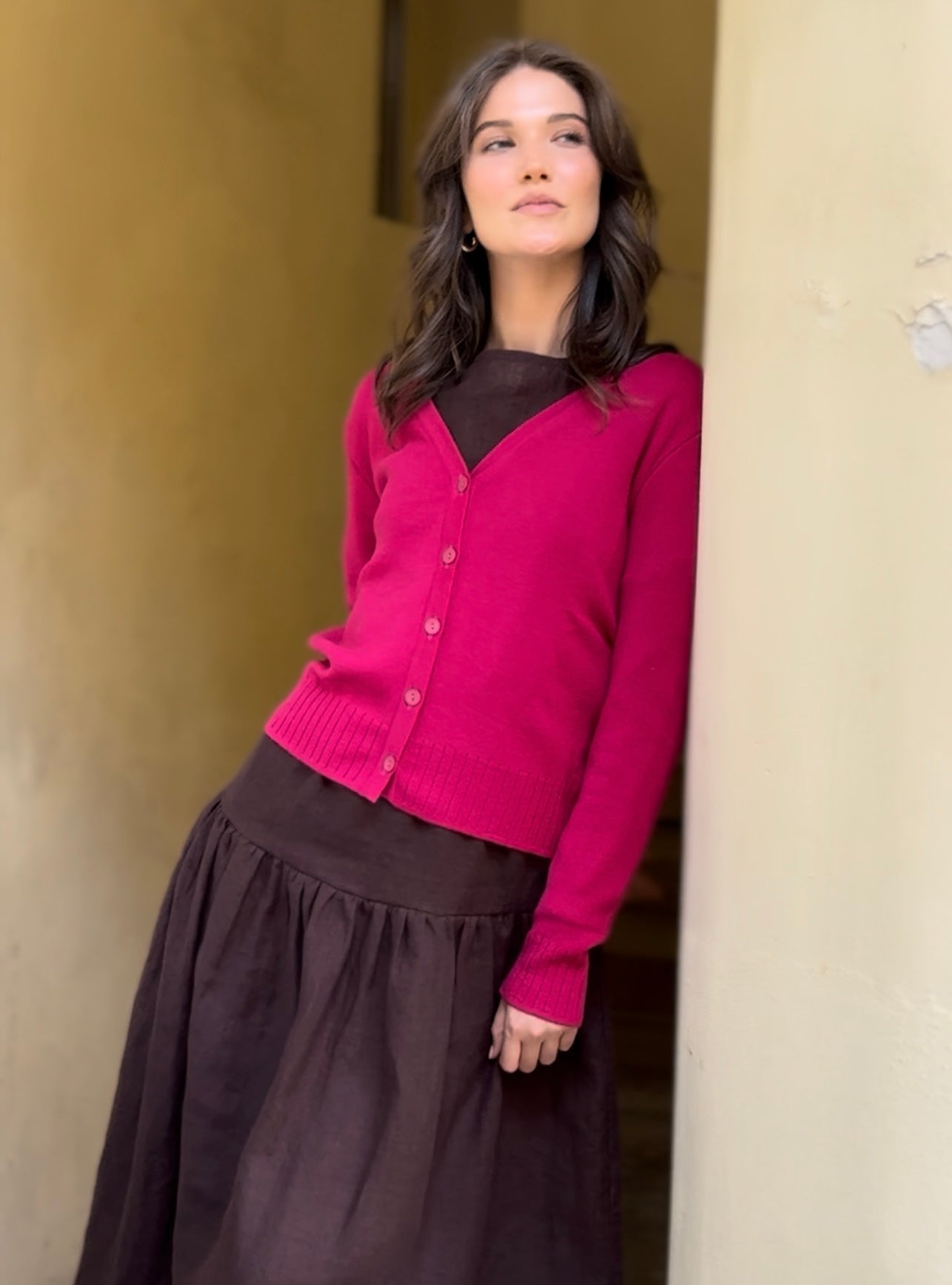 Cardigan din lână Allegria