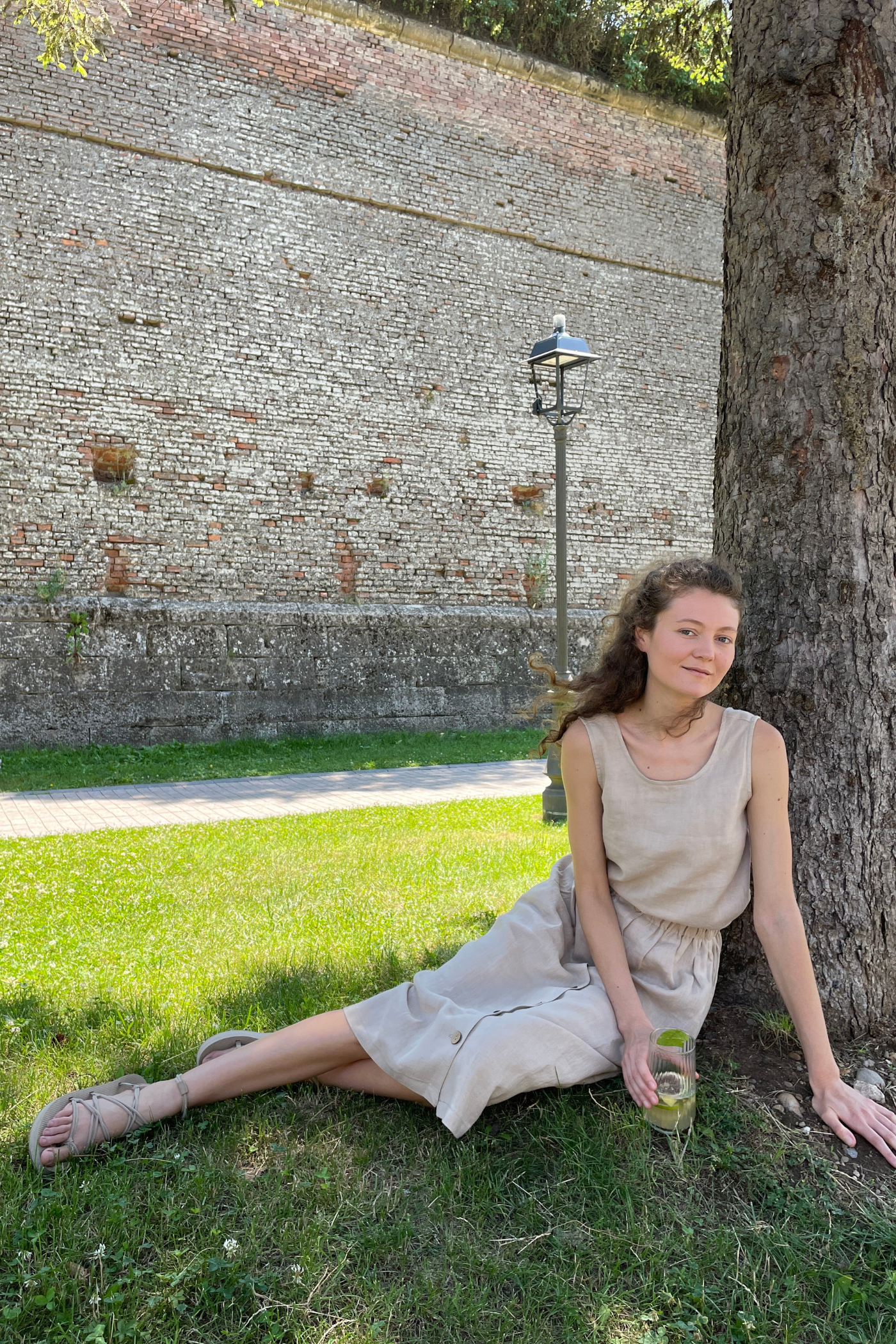 Linen Tank Top