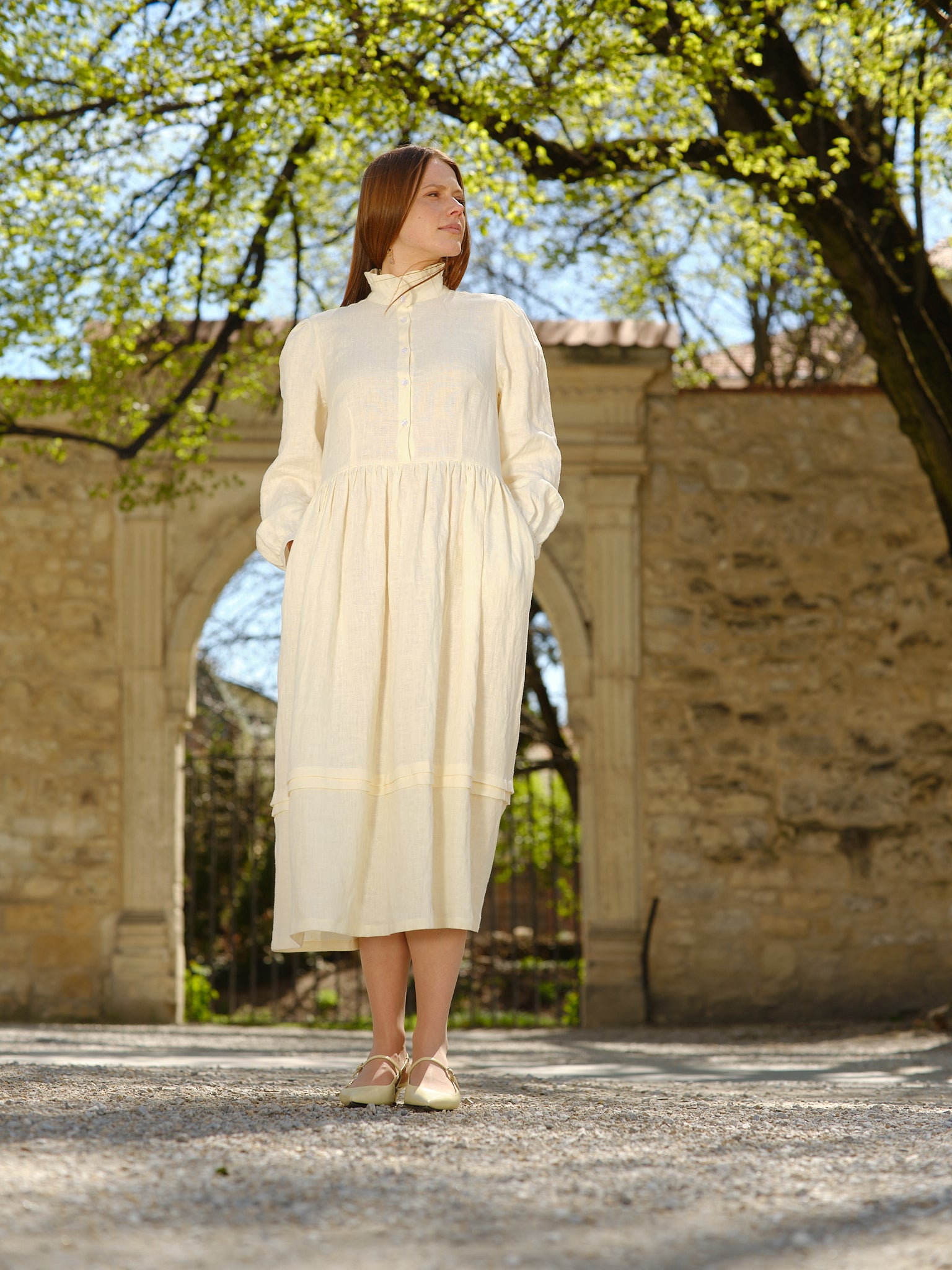 Runa Linen Dress
