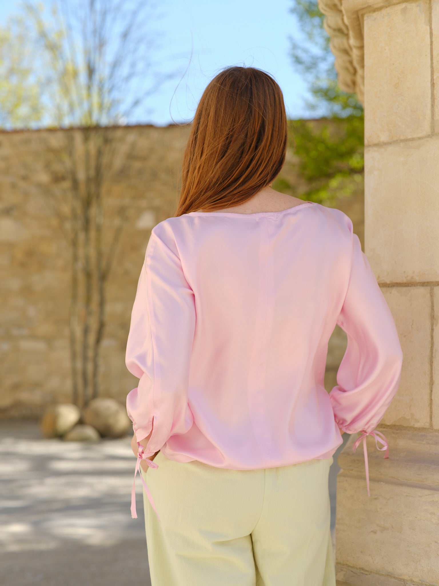 Pantaloni Bufanți din Bumbac Organic