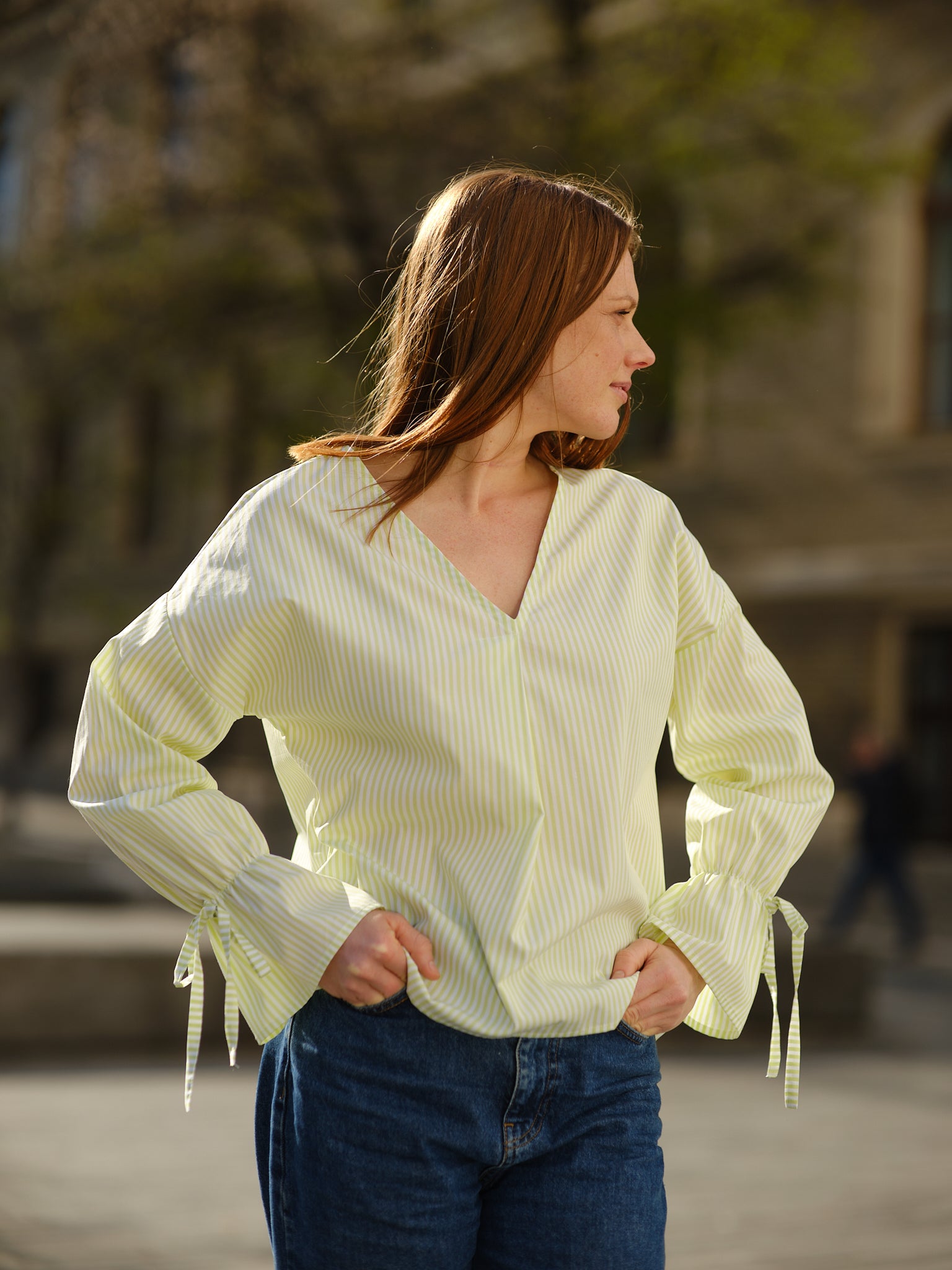 Bluză din Bumbac Kiwi