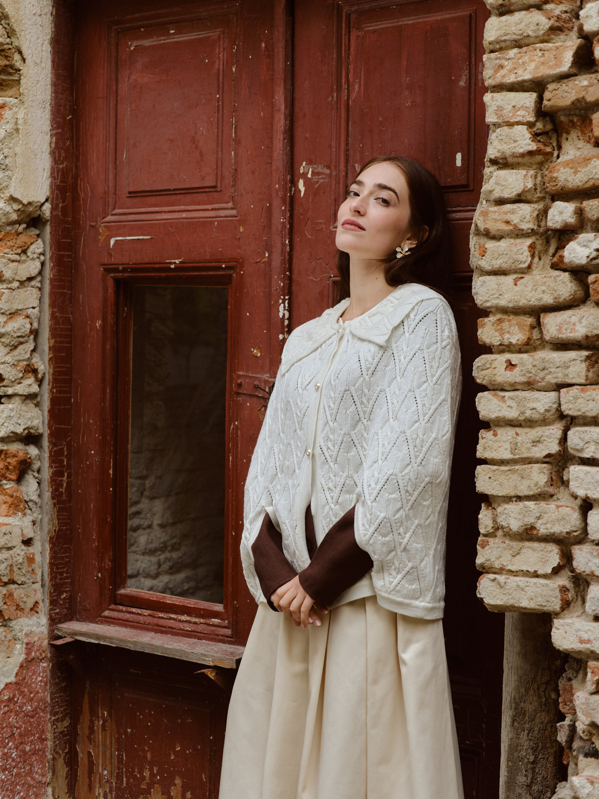 Capă din Lână Merinos Sonnet