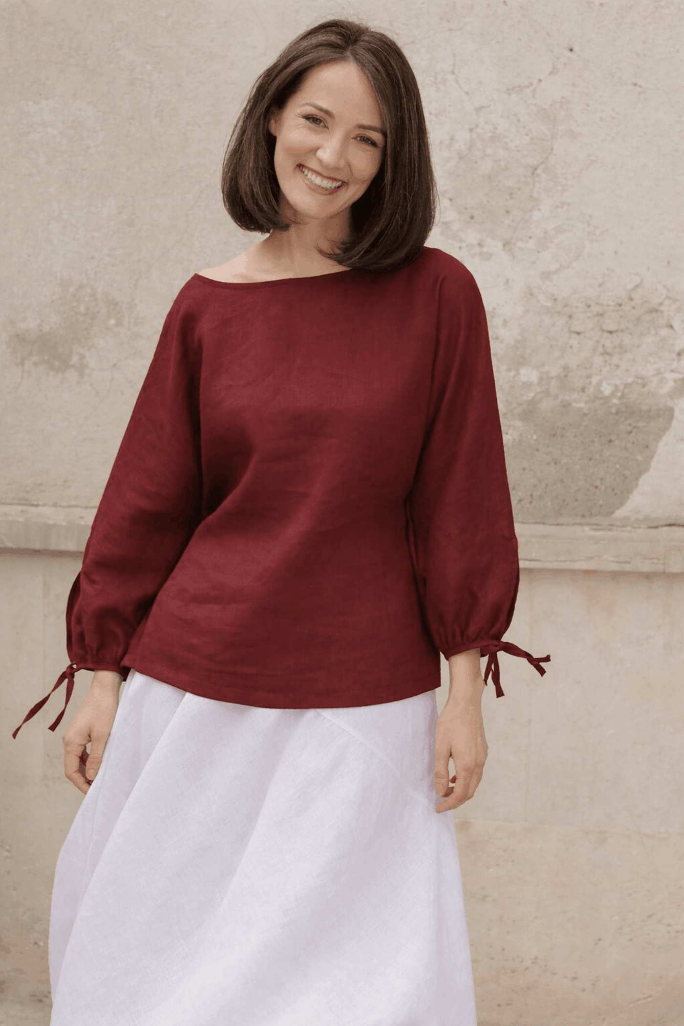 Bluză Din In Helene Bordo