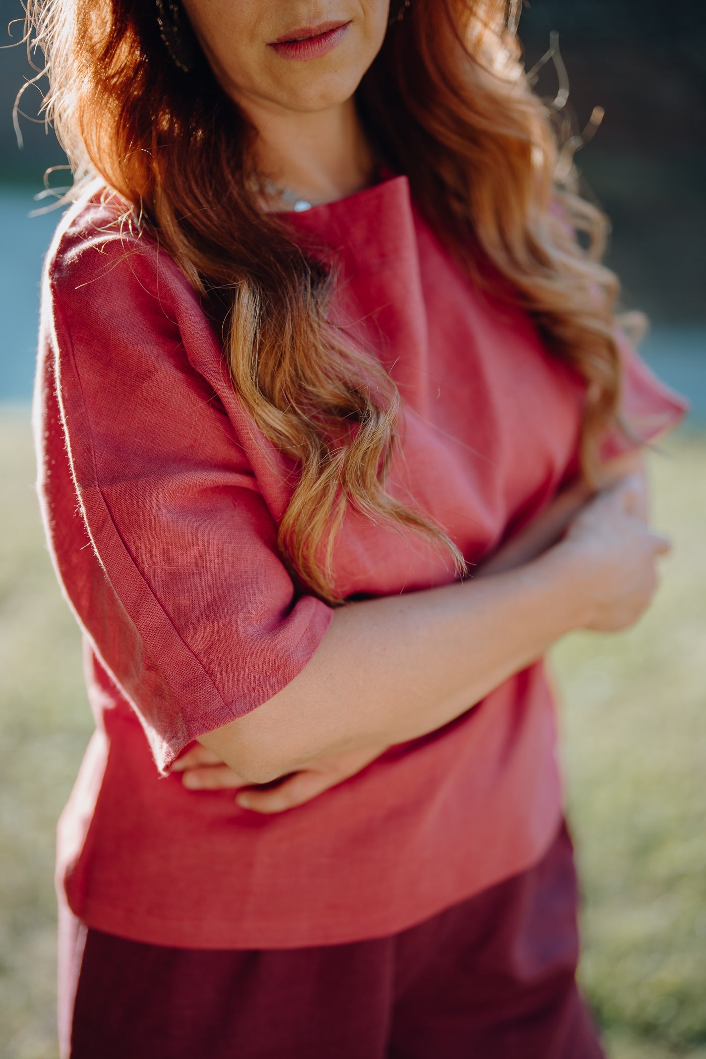 Oh Happy Day Linen Blouse