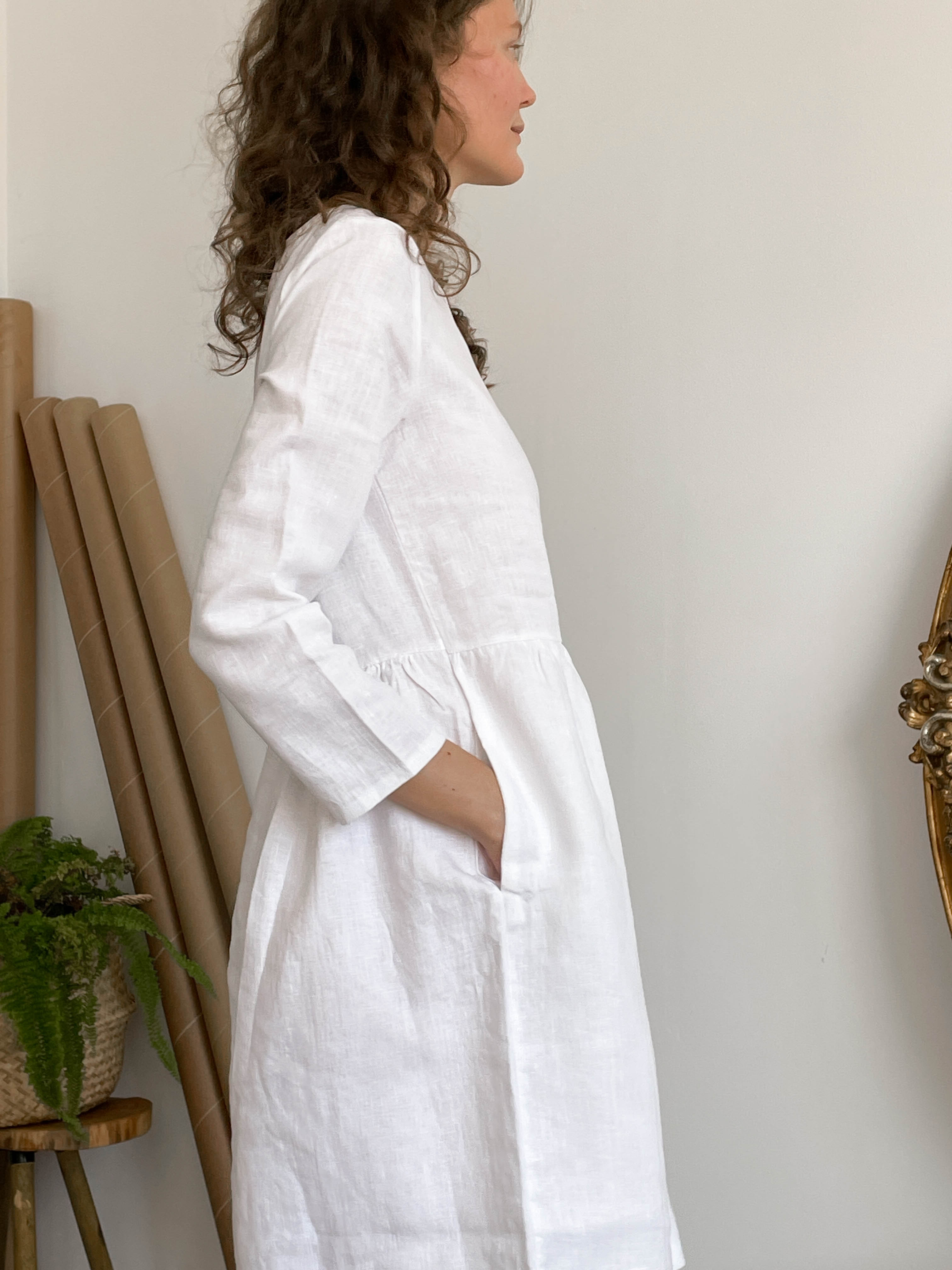 Rochie De In Anne Alb, Mărimea M