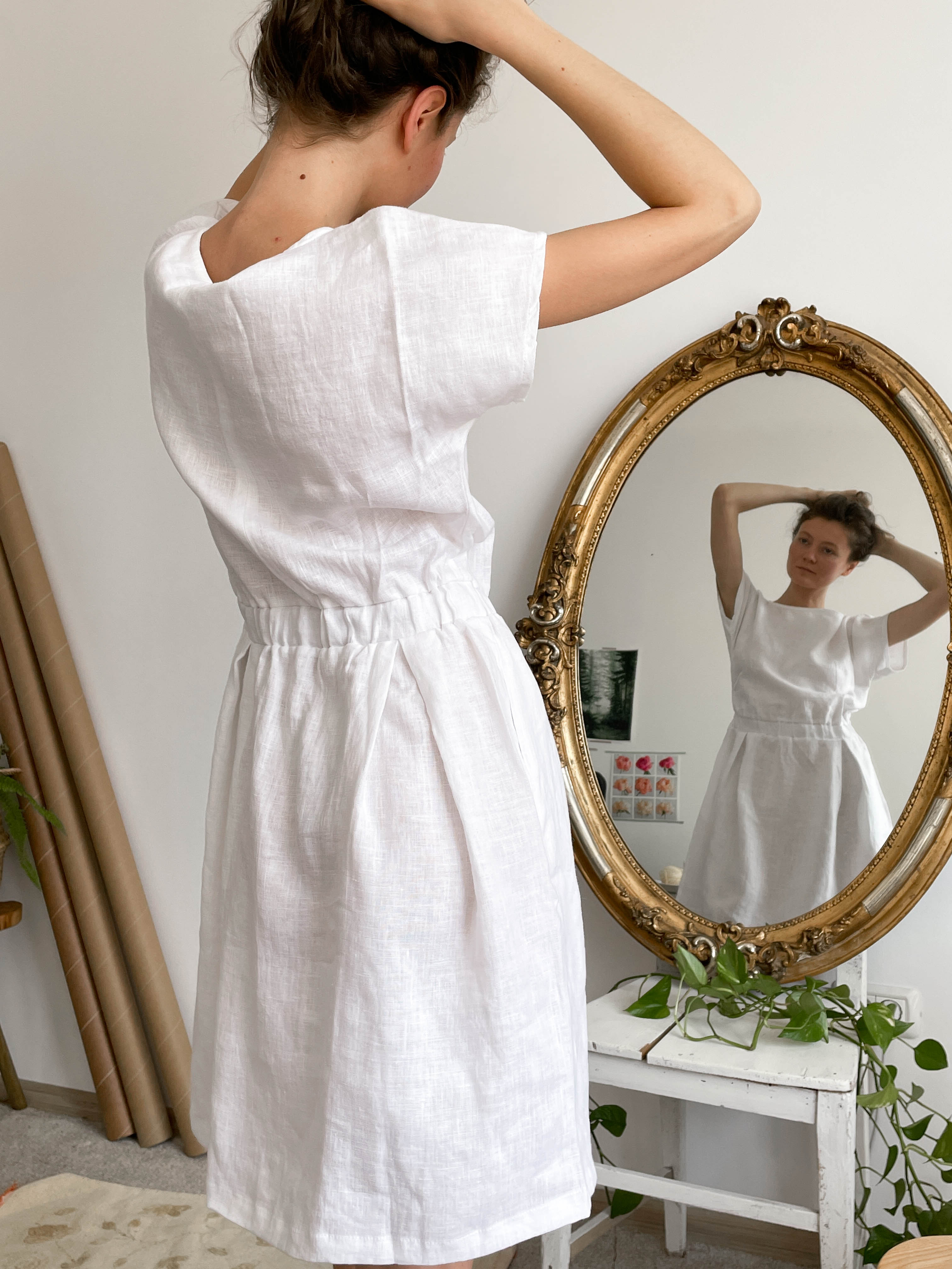 Rochie Din In Play Alb, S