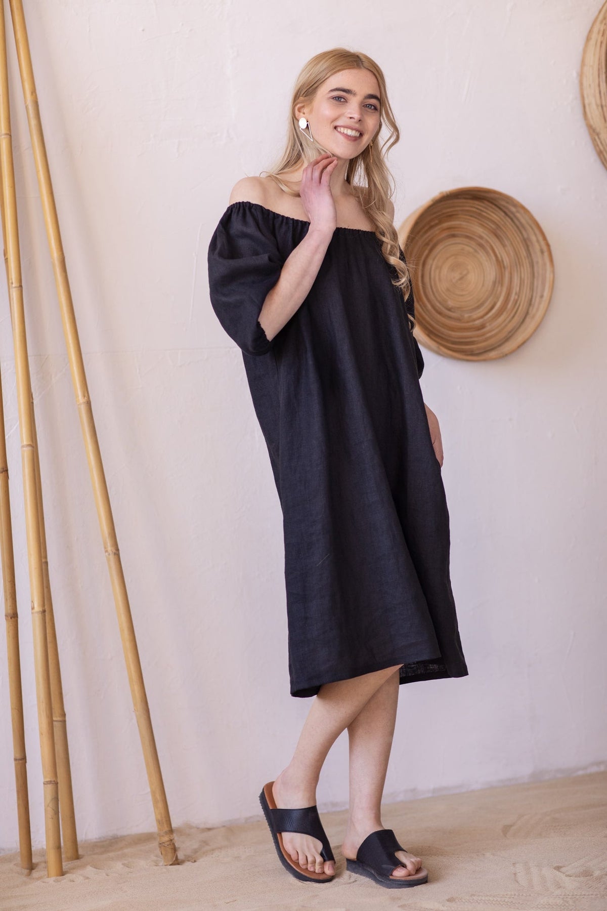 Pre-Loved Rochie Din In S Negru