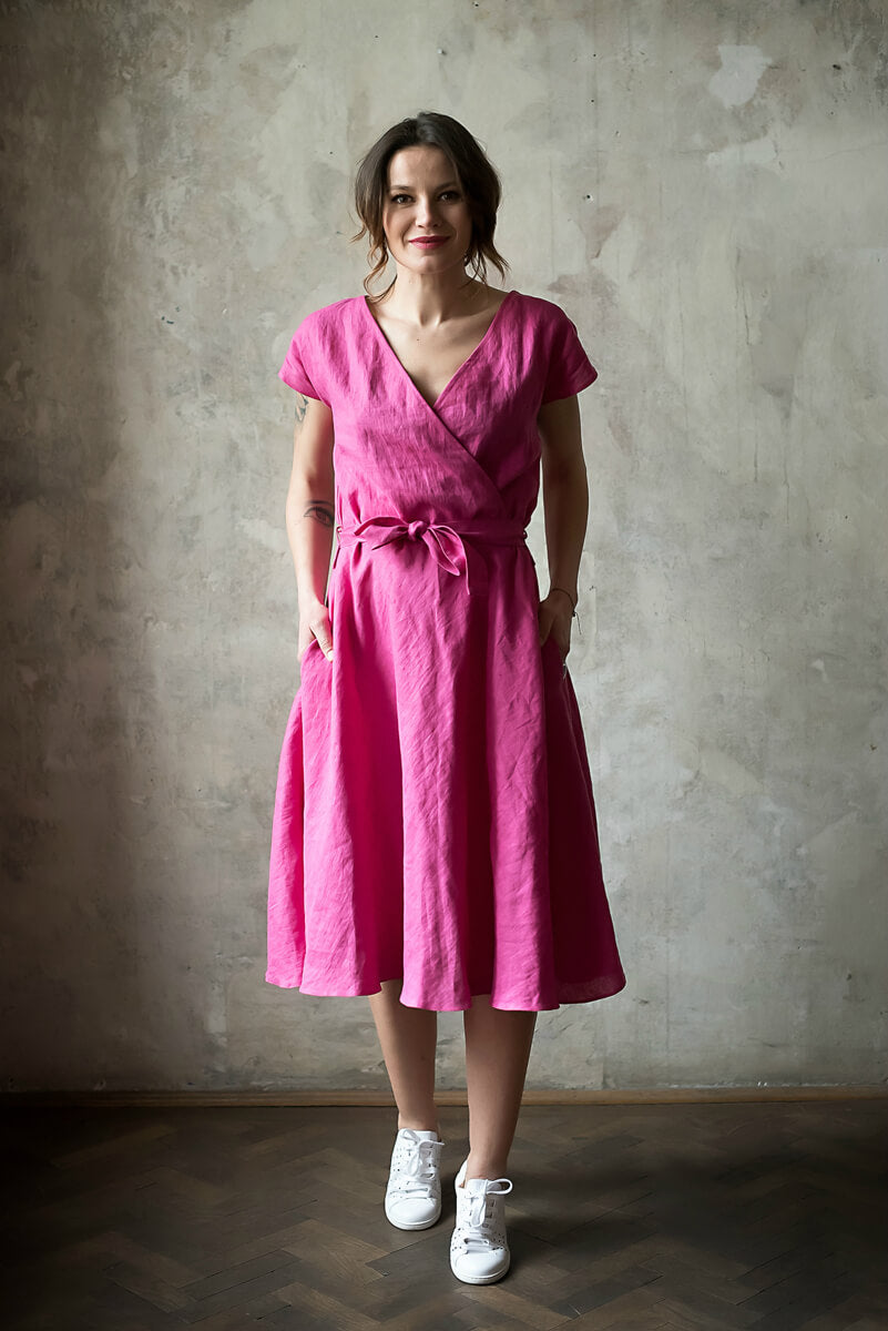 Rochie Din In Florence Fucsia